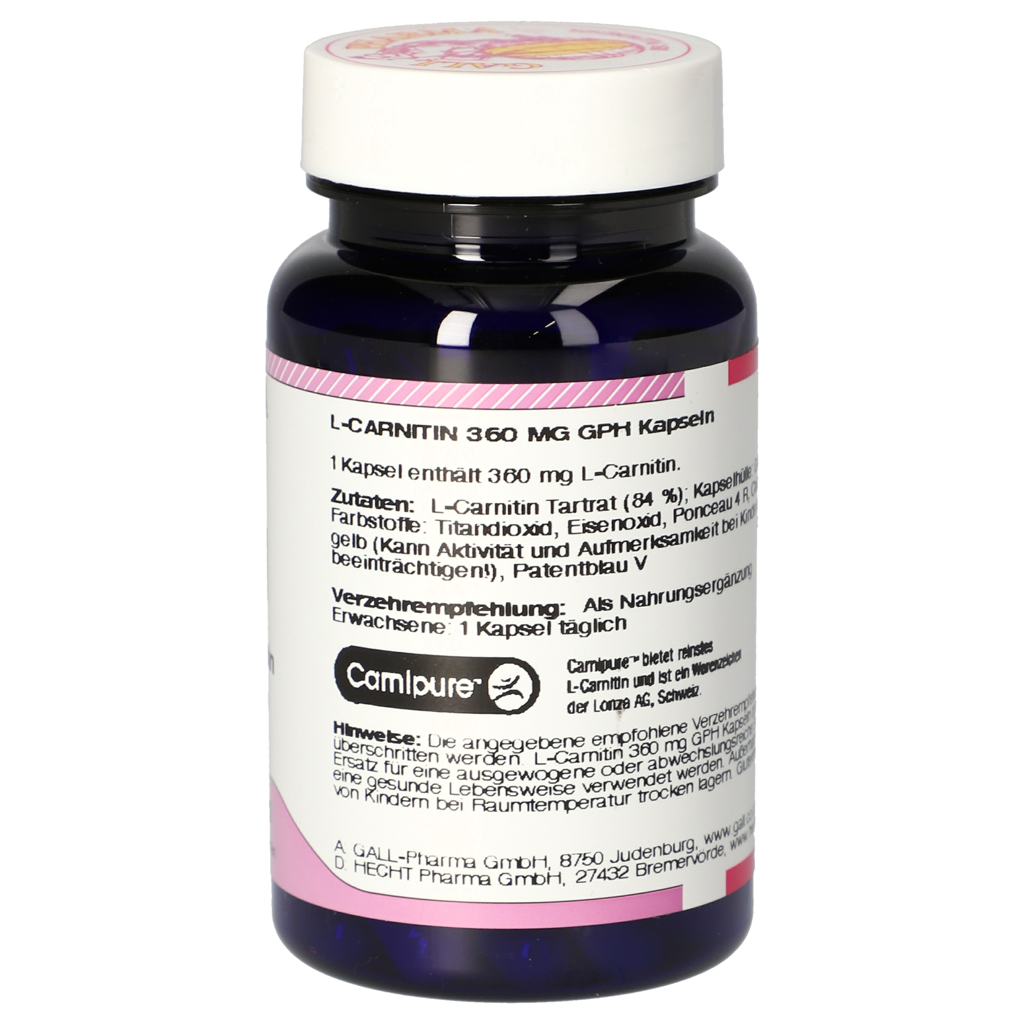 L-Carnitin 360 mg GPH Kapseln