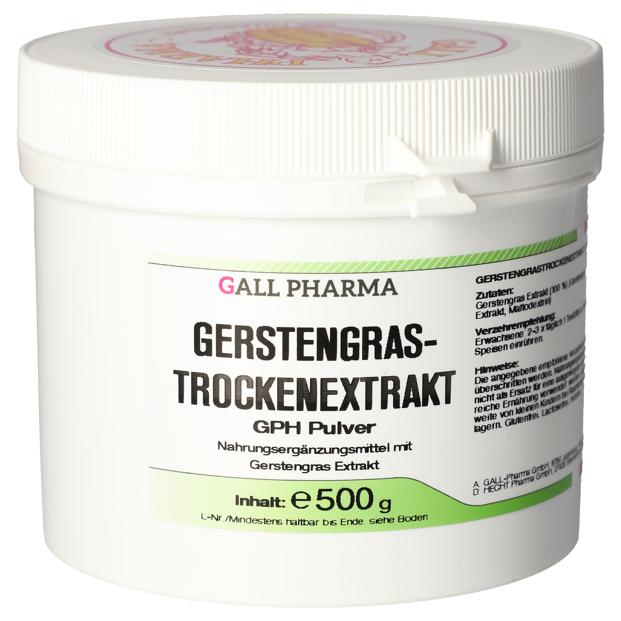 Gerstengrastrockenextrakt GPH Pulver