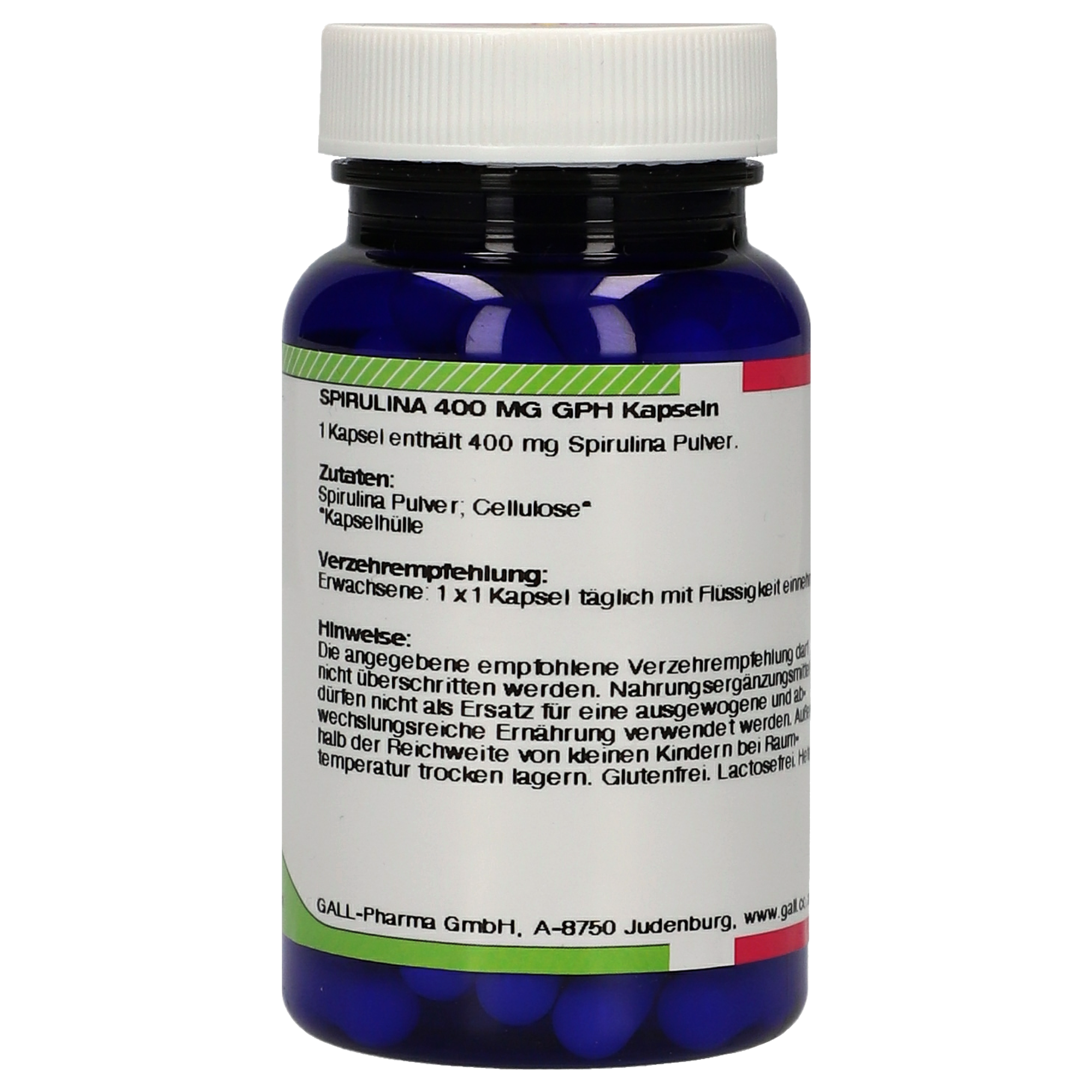 Spirulina 400 mg GPH Kapseln