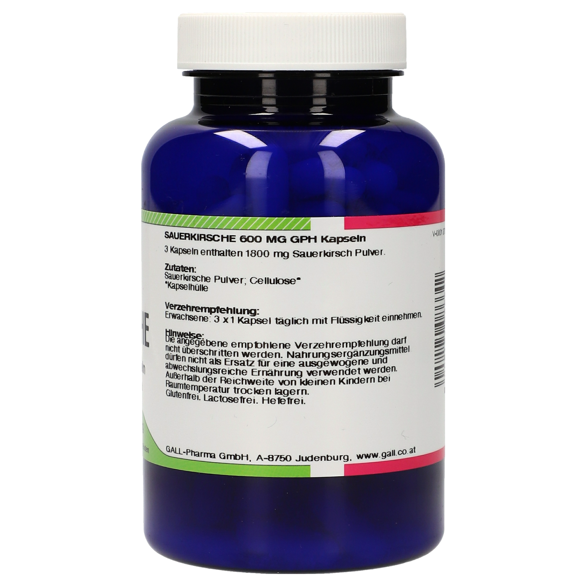 Sauerkirsche 600 mg GPH Kapseln