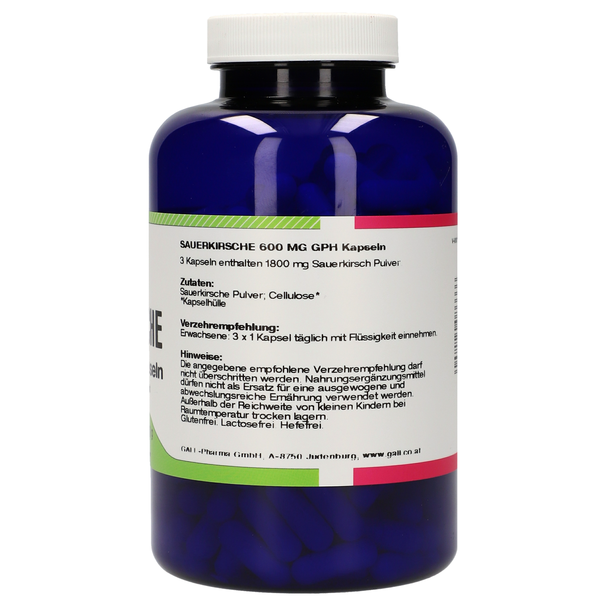 Sauerkirsche 600 mg GPH Kapseln