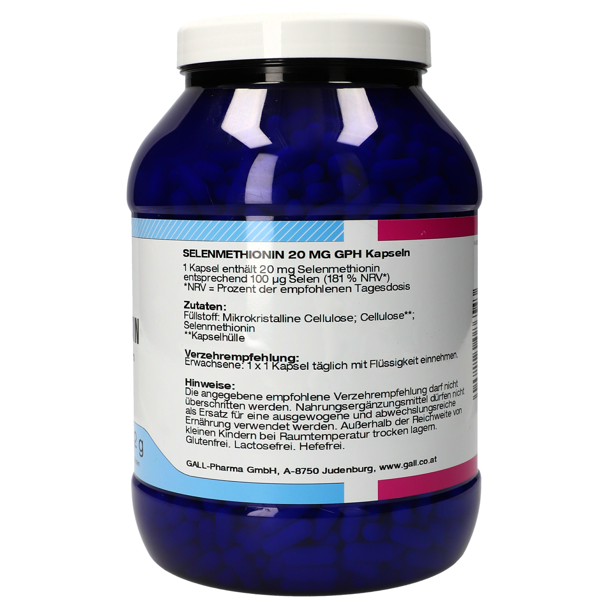 Selenmethionin 20 mg GPH Kapseln
