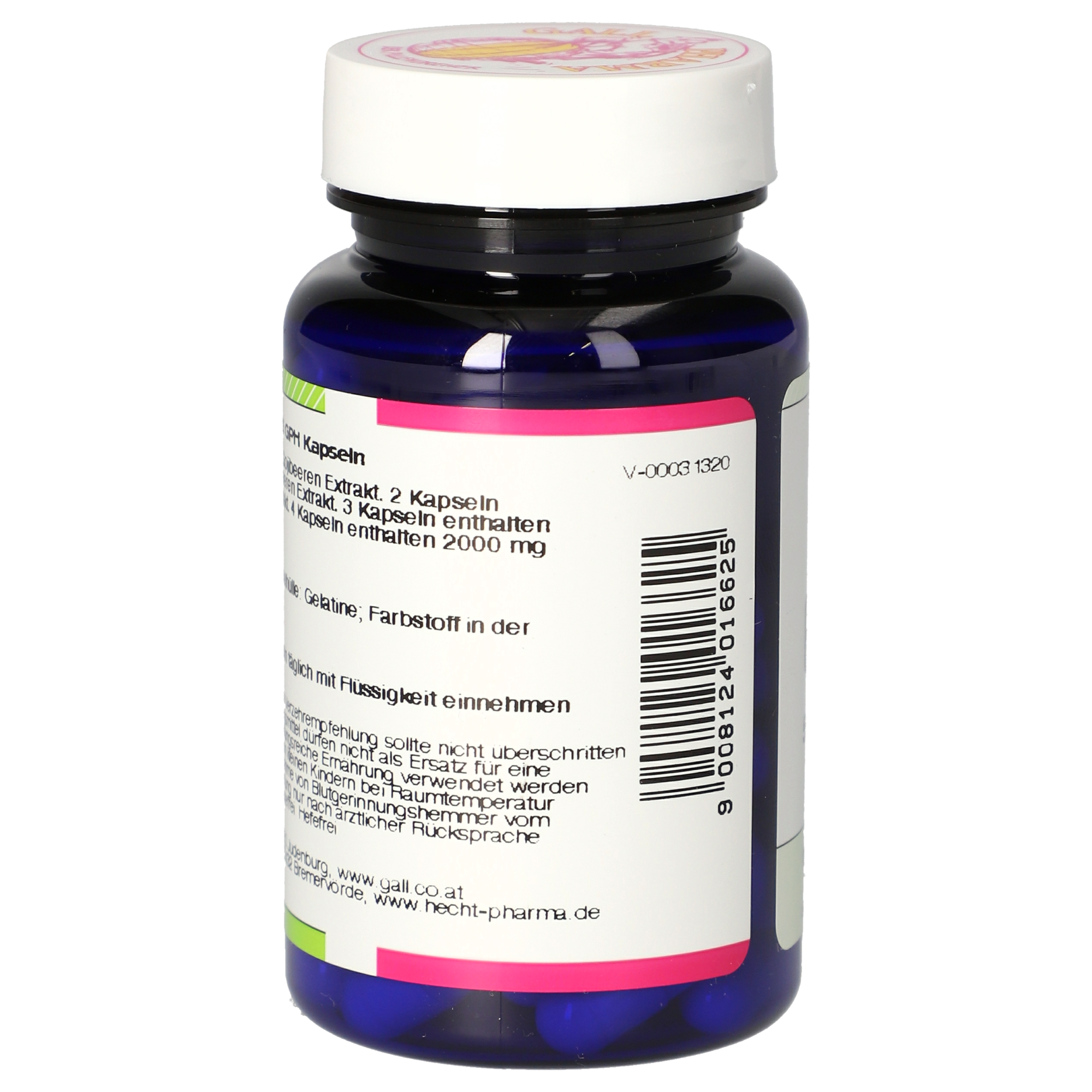 Goji Berries 500 mg GPH Capsules