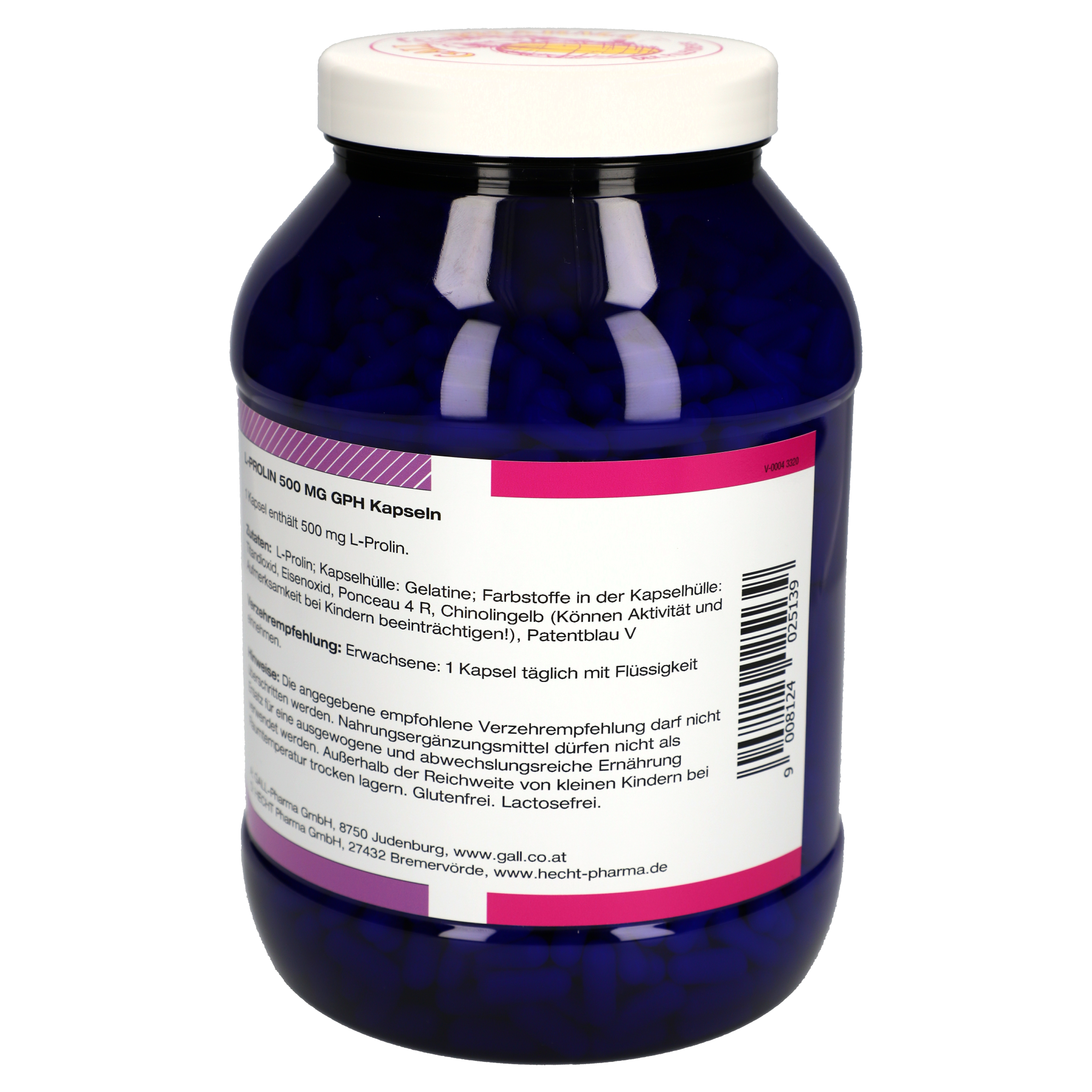 L-Prolin 500 mg GPH Kapseln