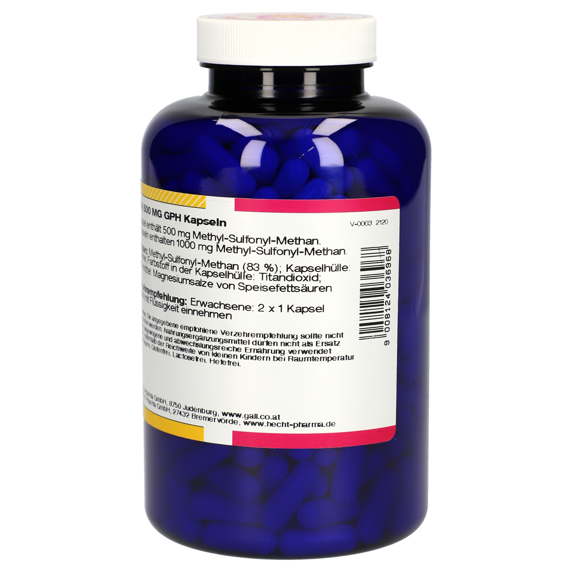 MSM 500 mg GPH Kapseln
