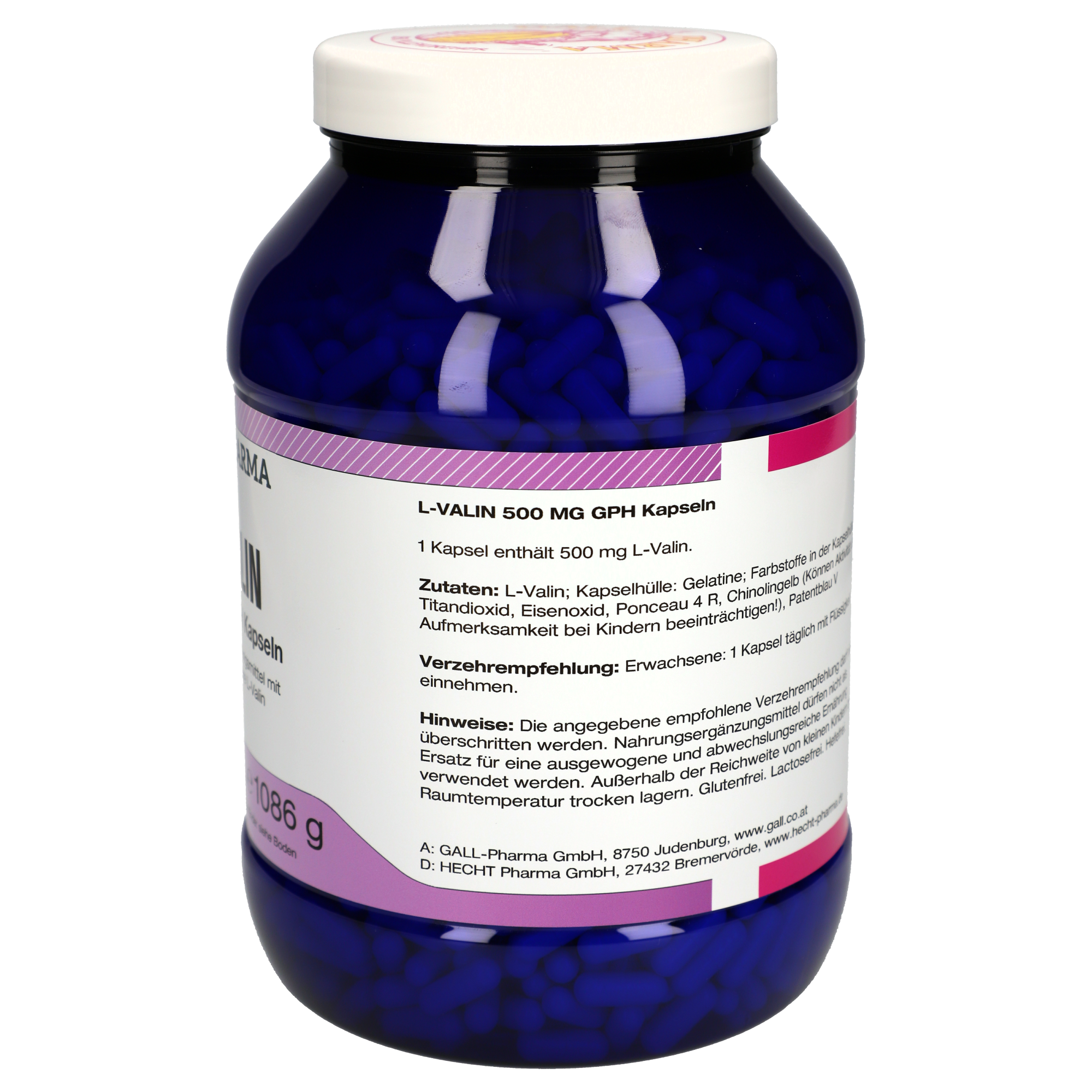 L-Valin 500 mg GPH Kapseln