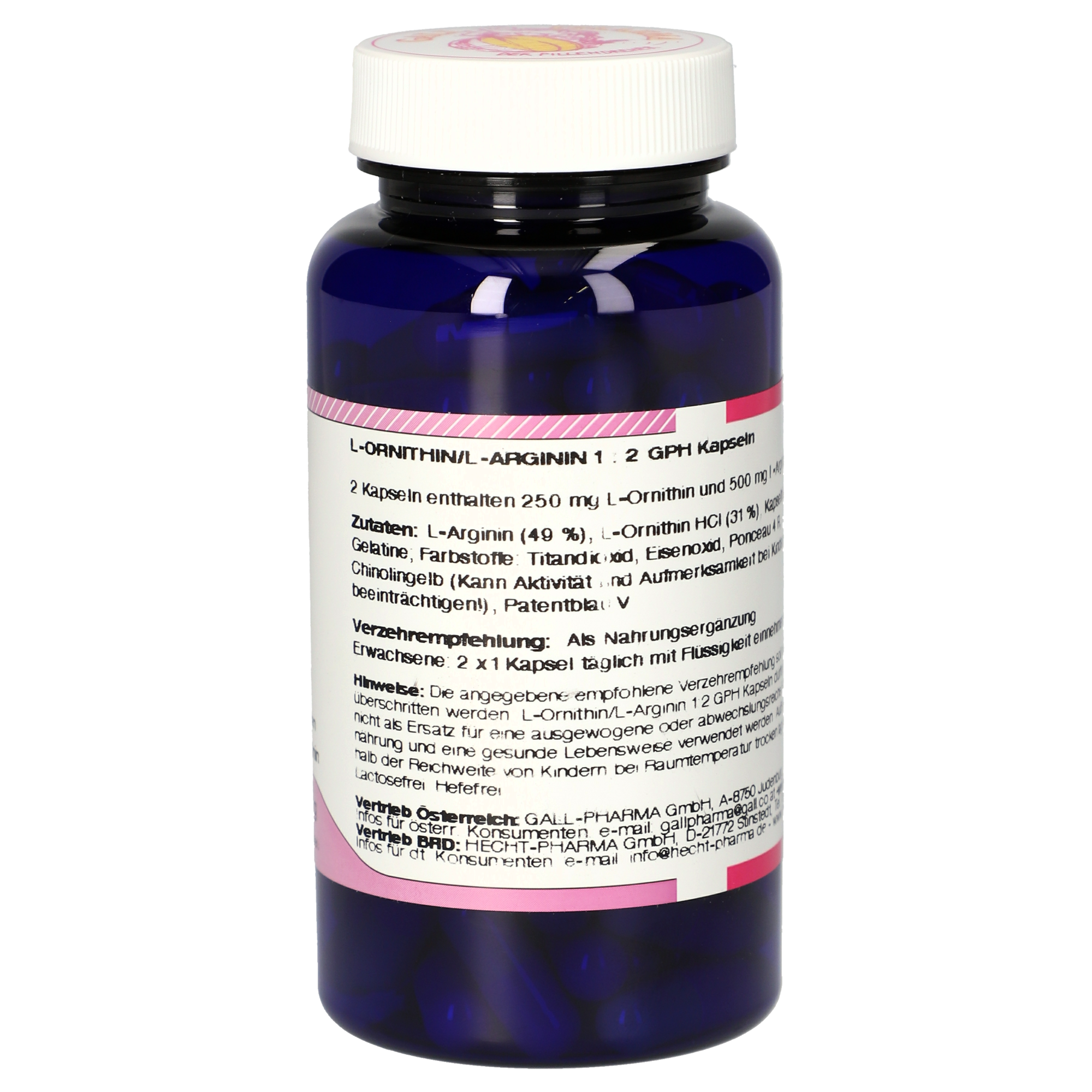 L-Ornithin / L-Arginin 1:2 GPH Kapseln