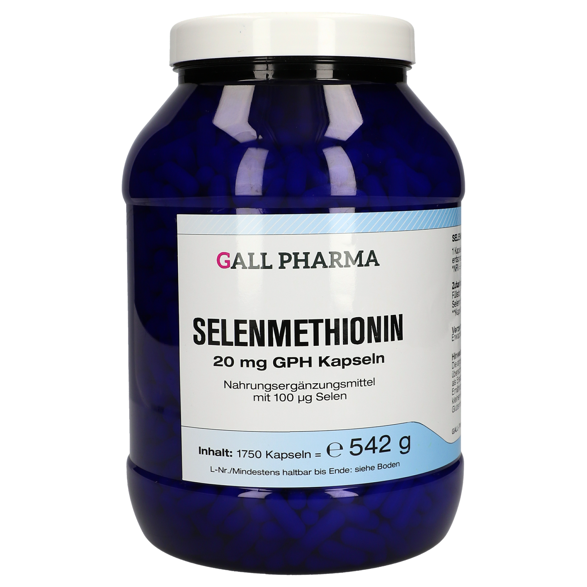 Selenmethionin 20 mg GPH Kapseln