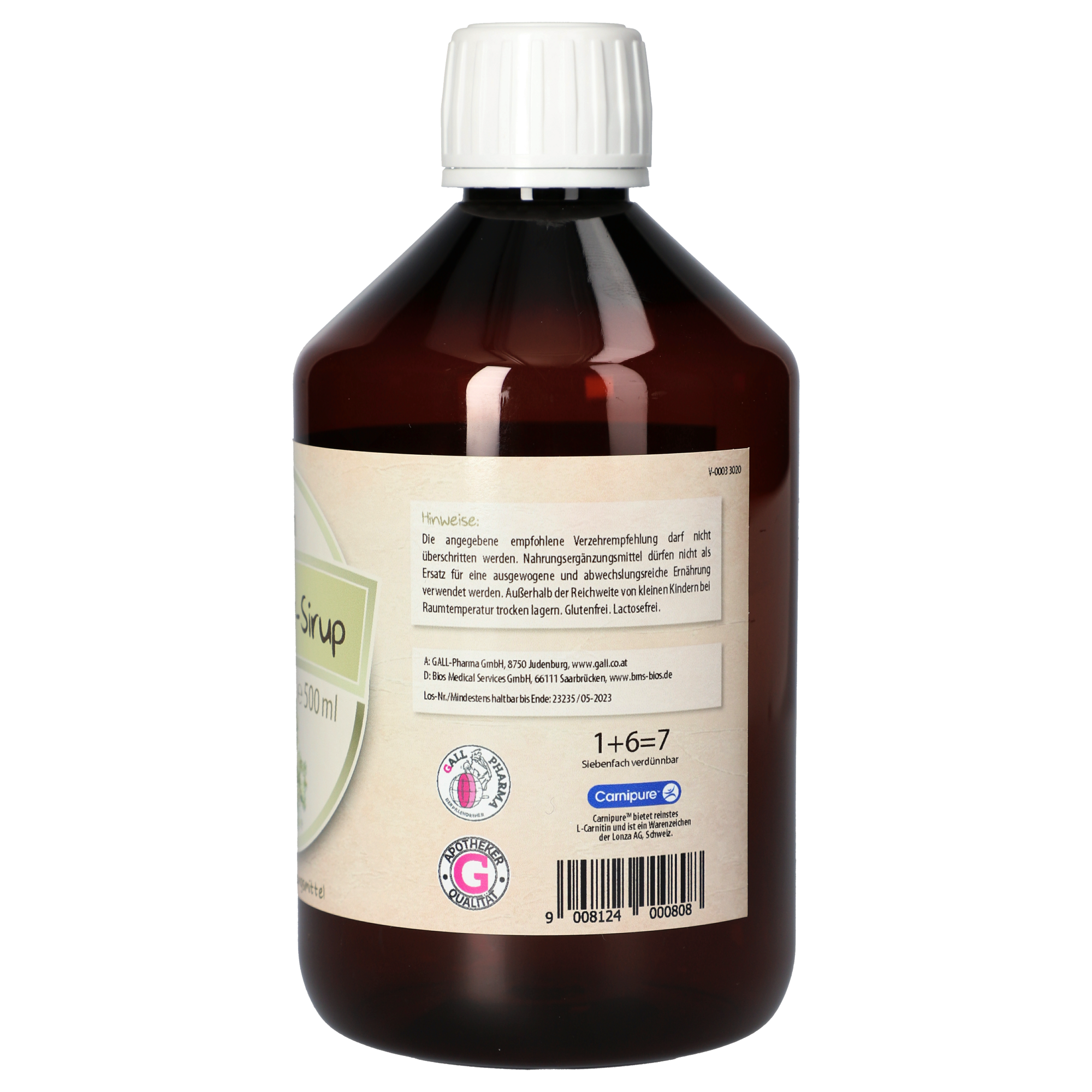 Carnitin Holundersirup GPH