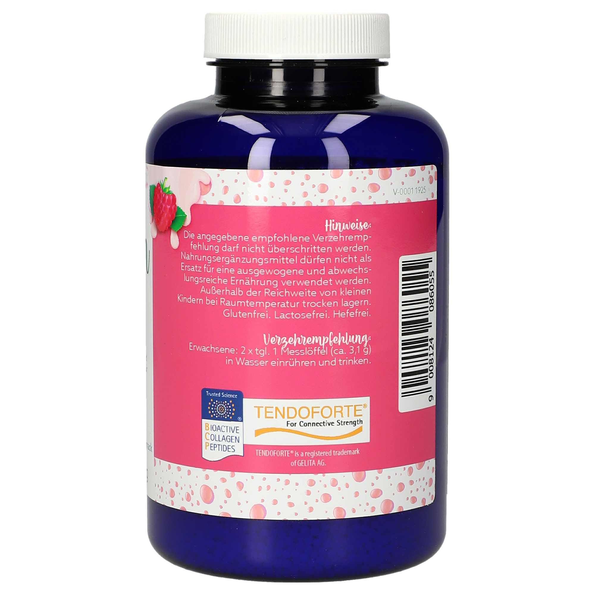 Kollagen-Drink Tendoforte® Himbeer GPH Pulver