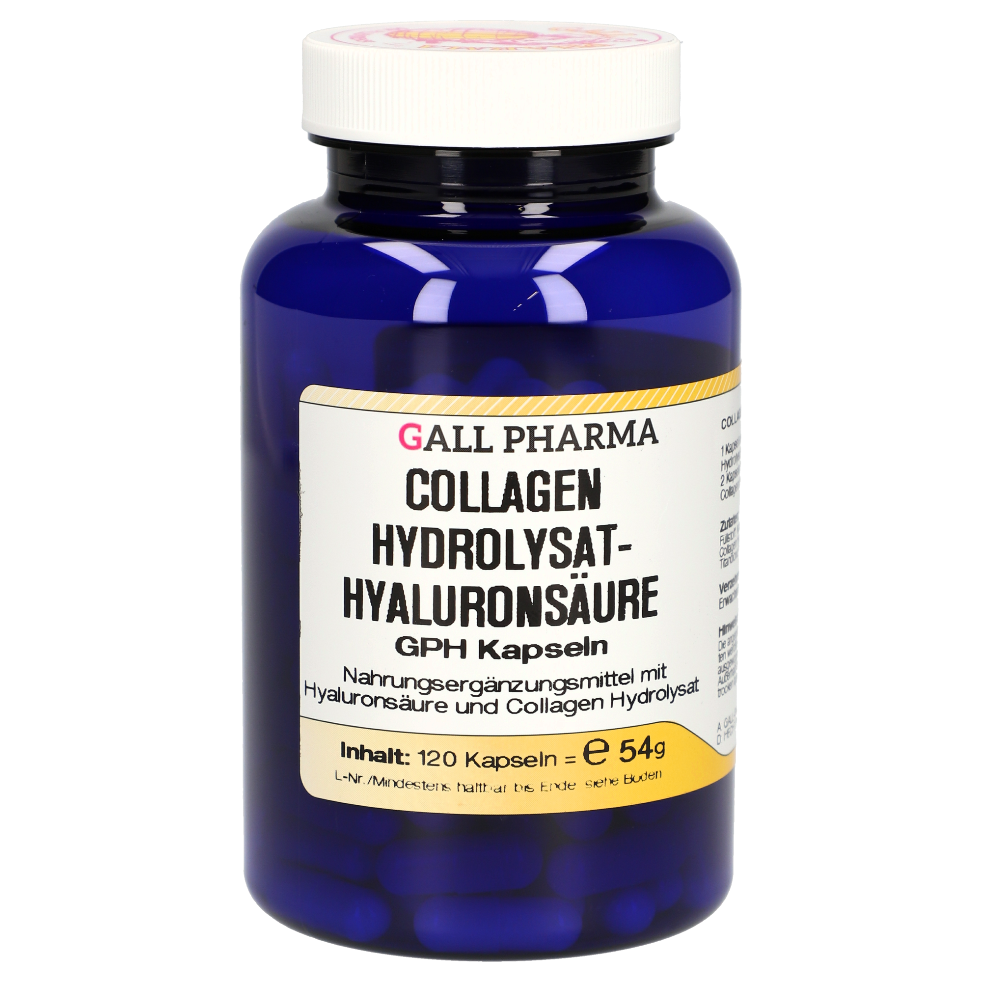 Collagen Hydrolysat-Hyaluronsäure GPH Kapseln