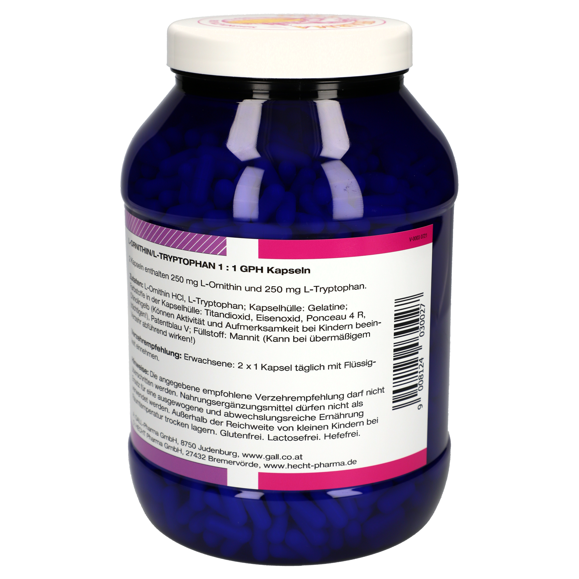L-Ornithin / L-Tryptophan 1:1 GPH Kapseln