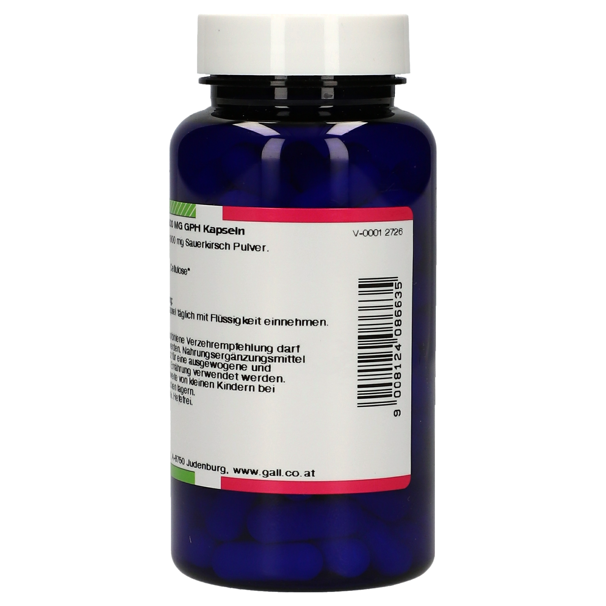 Sauerkirsche 600 mg GPH Kapseln
