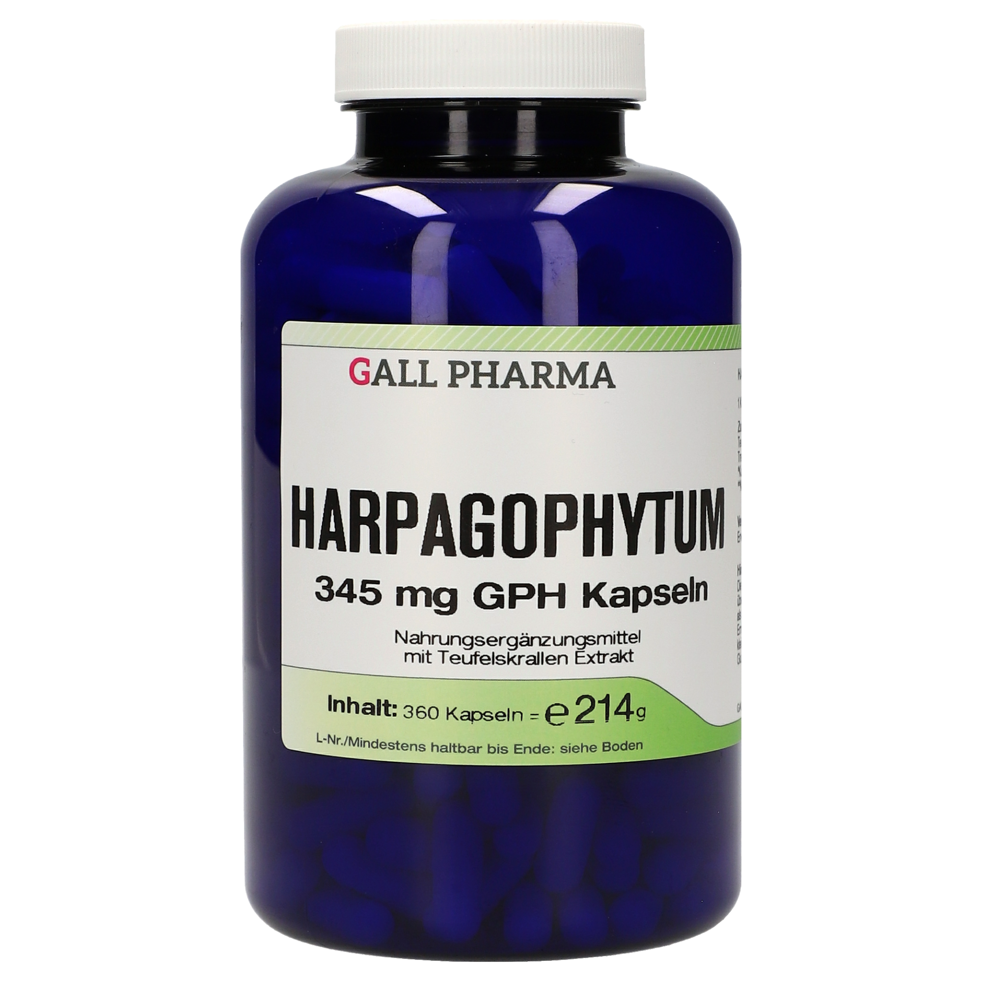 Harpagophytum 345 mg GPH Kapseln