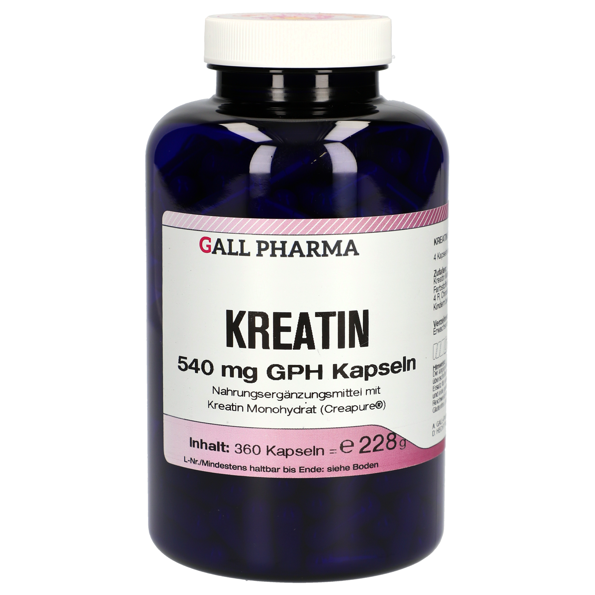 Kreatin 540 mg GPH Kapseln
