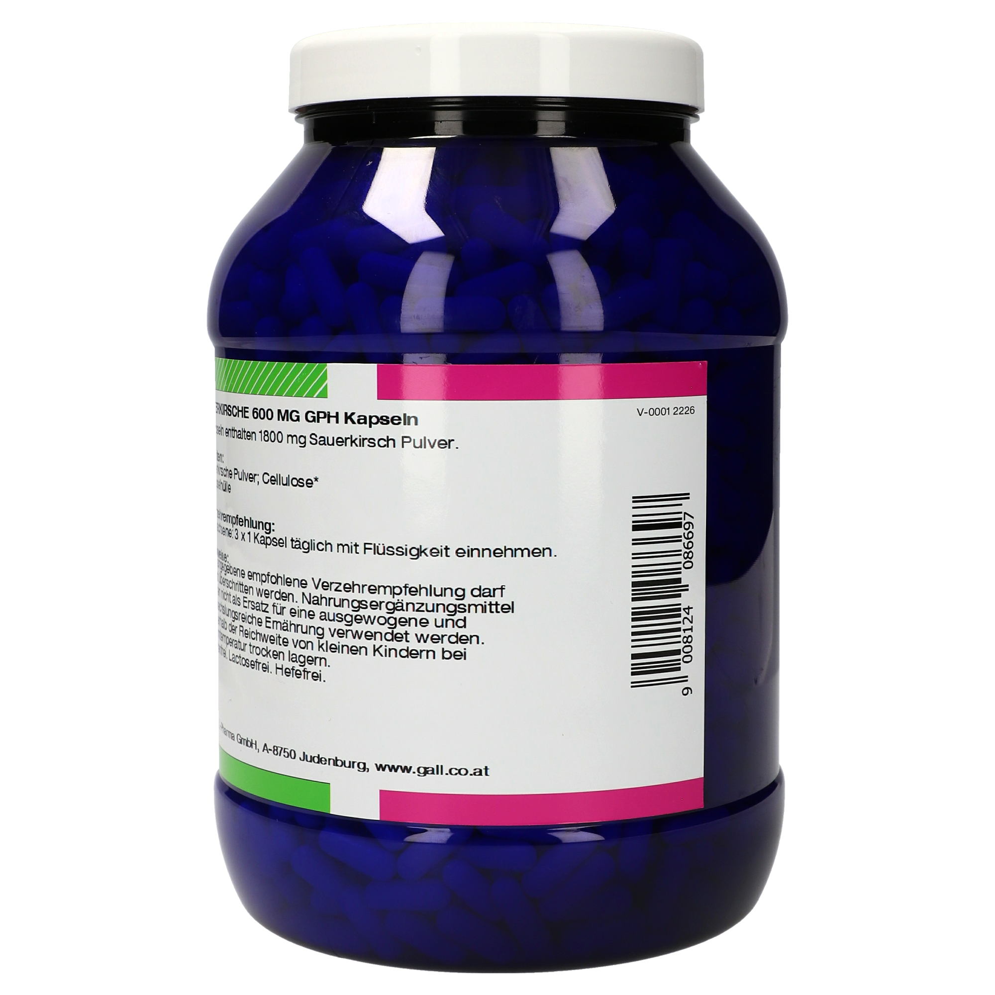 Sauerkirsche 600 mg GPH Kapseln