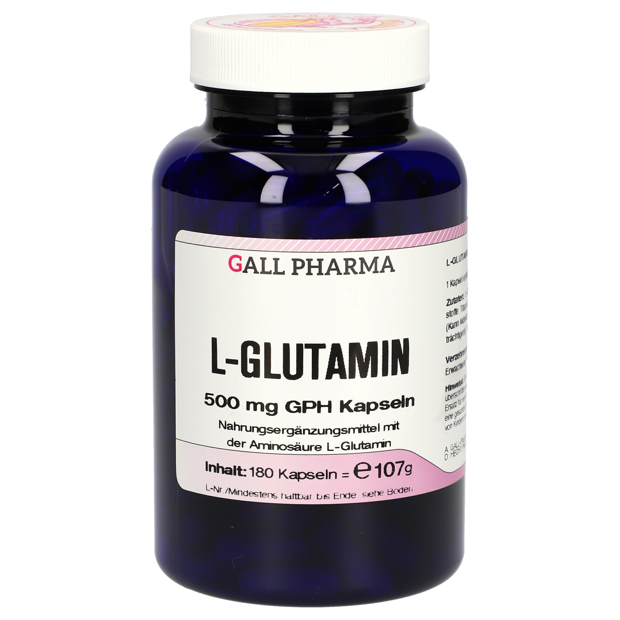 L-Glutamin 500 mg GPH Kapseln
