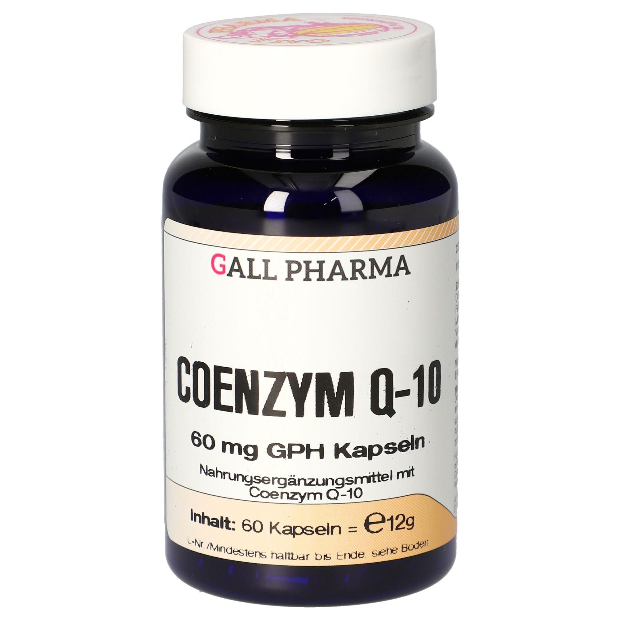Coenzym Q-10 60 mg GPH Kapseln Coenzym Q-10 60 mg GPH Kapseln