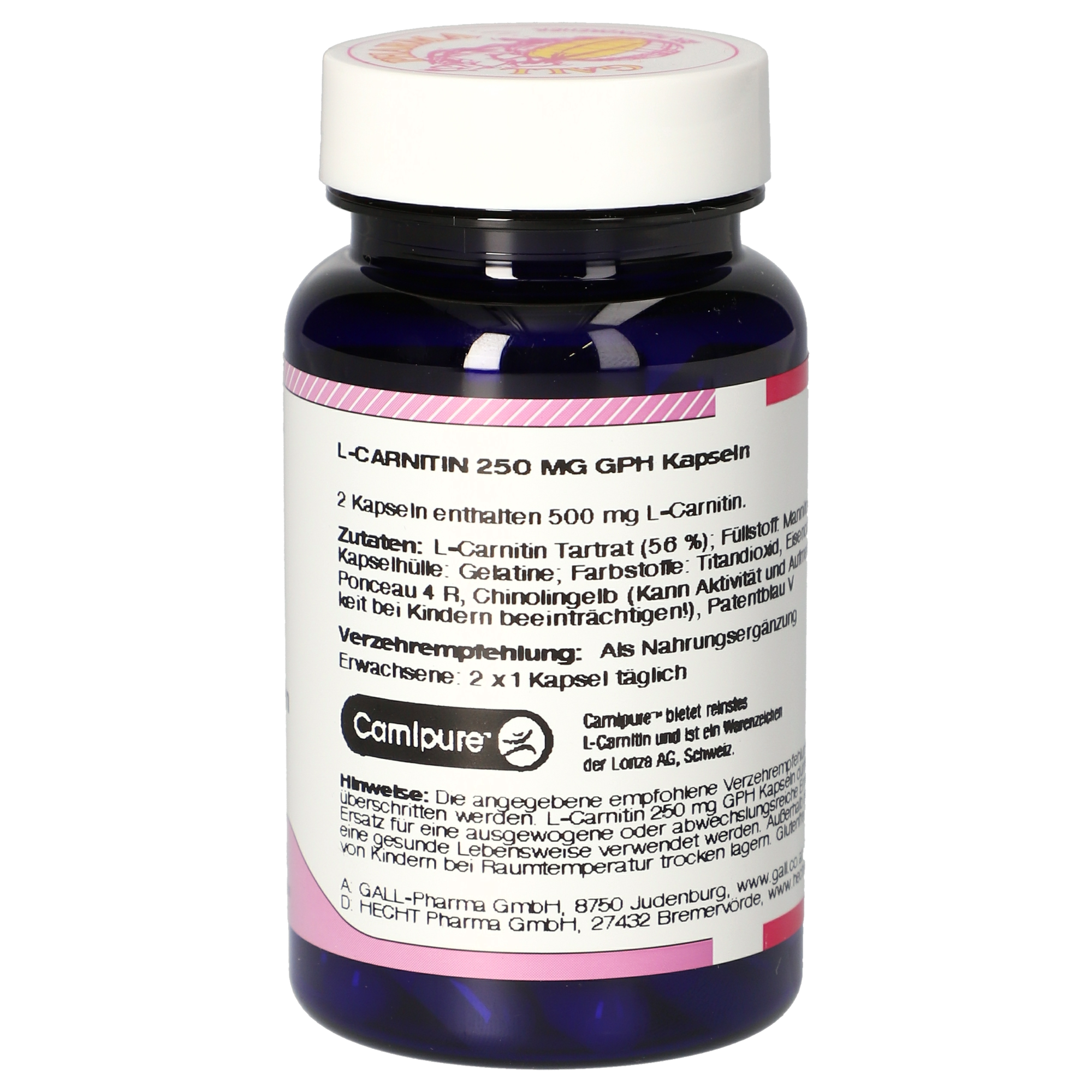 L-Carnitin 250 mg GPH Kapseln