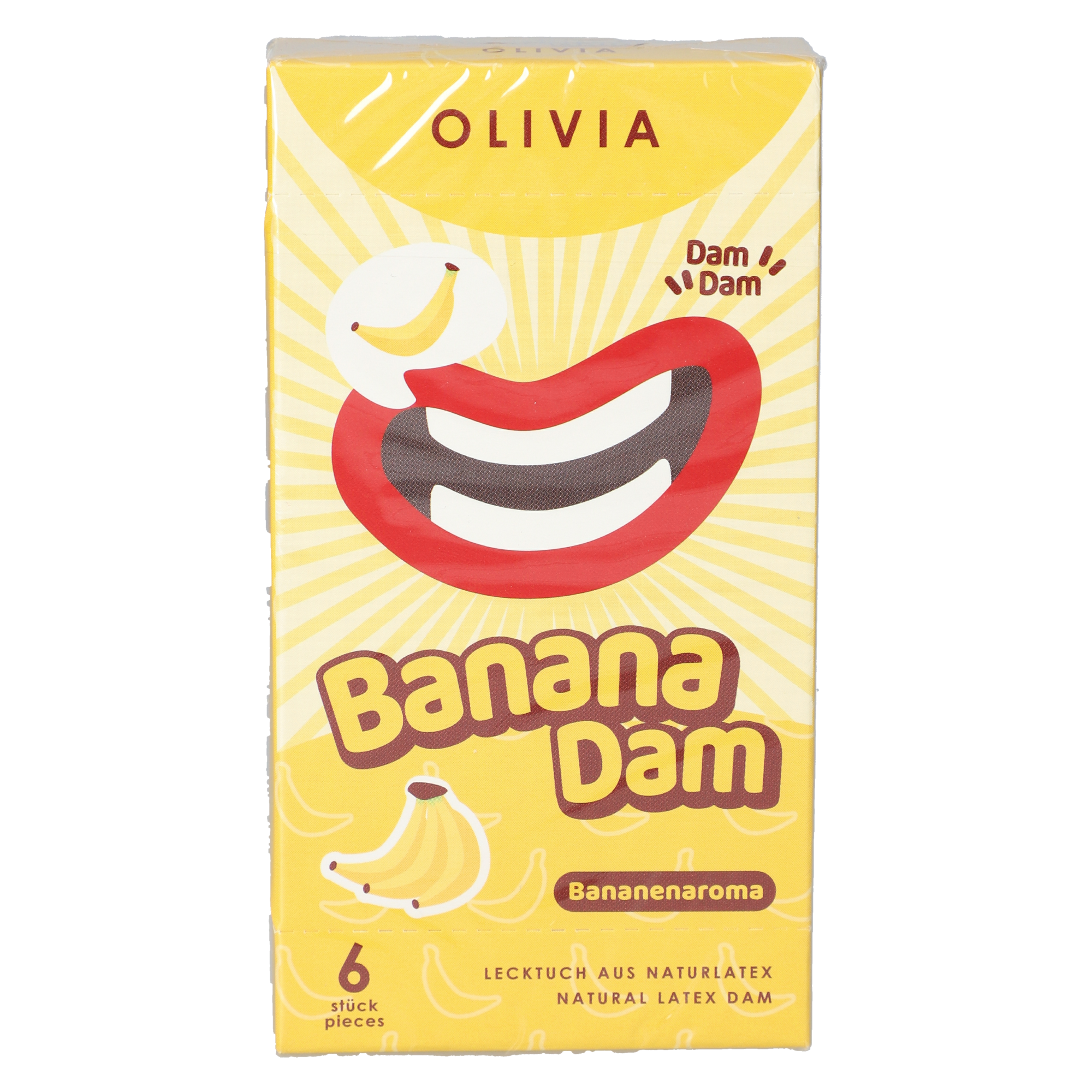Olivia Dam Lecktücher Banane Olivia Dam Lecktücher Banane