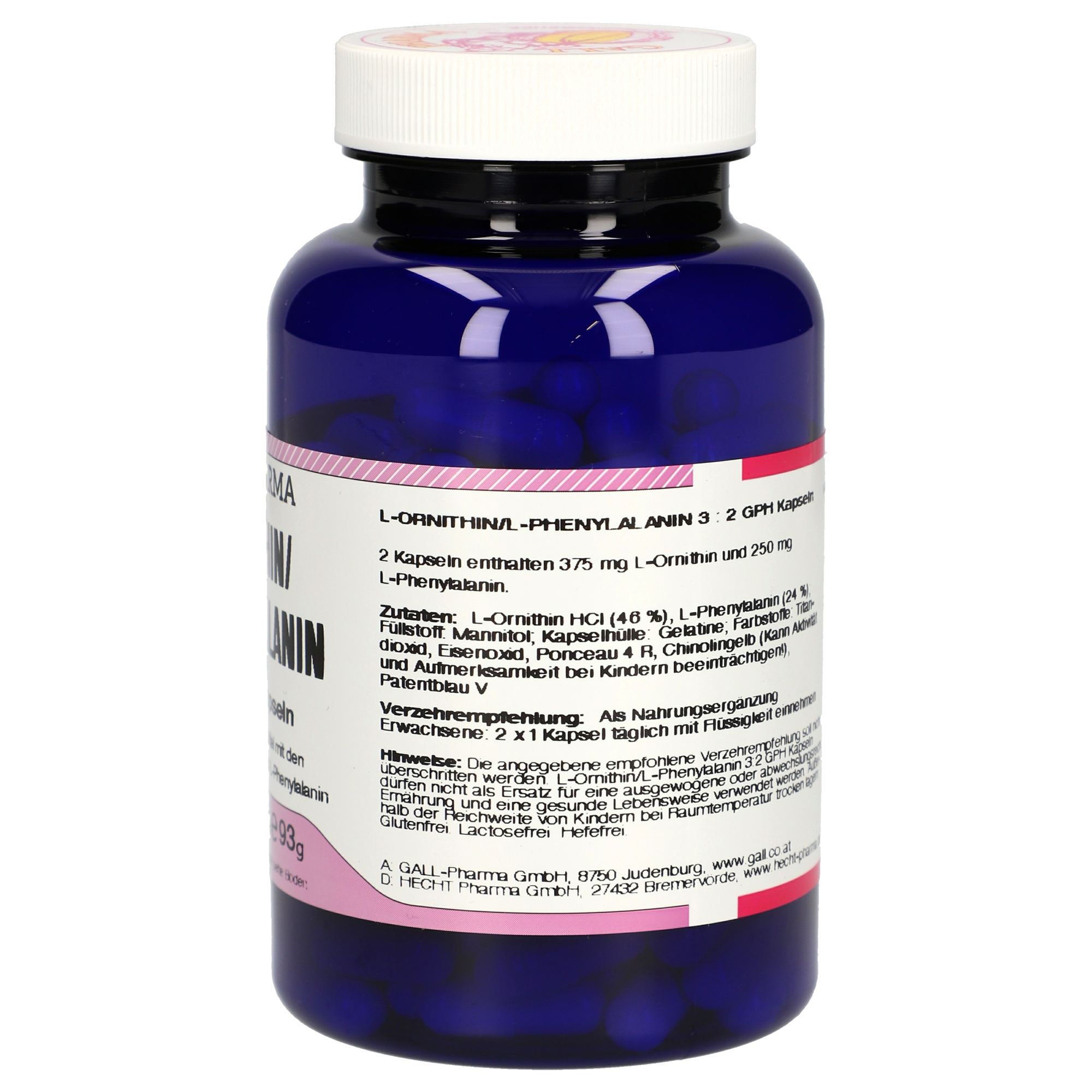 L-Ornithin / L-Phenylalanin 3:2 GPH Kapseln