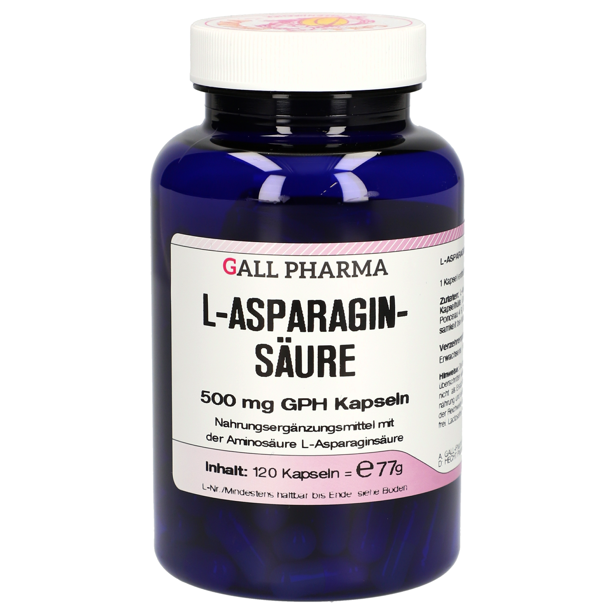L-Asparaginsäure 500 mg GPH Kapseln