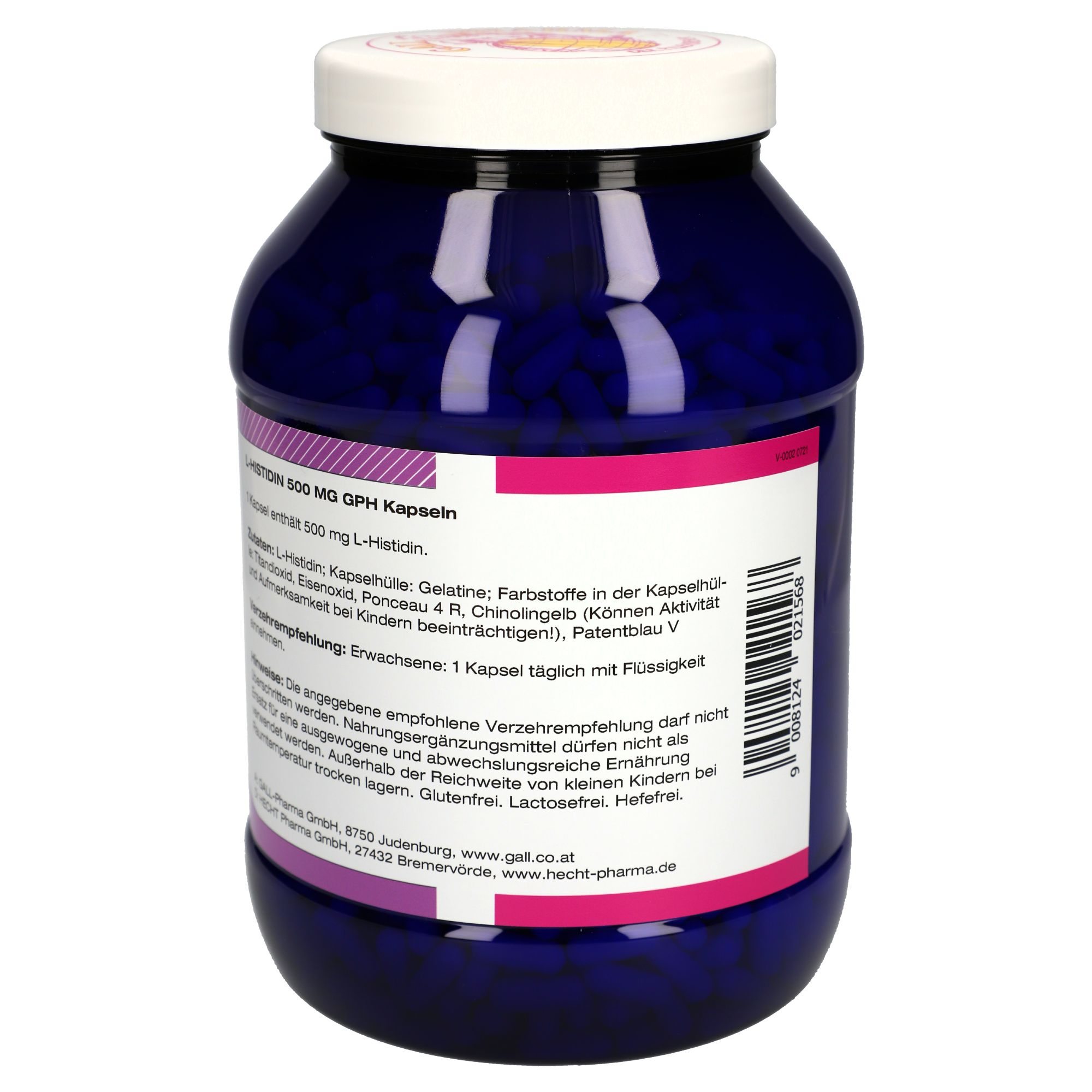 L-Histidin 500 mg GPH Kapseln