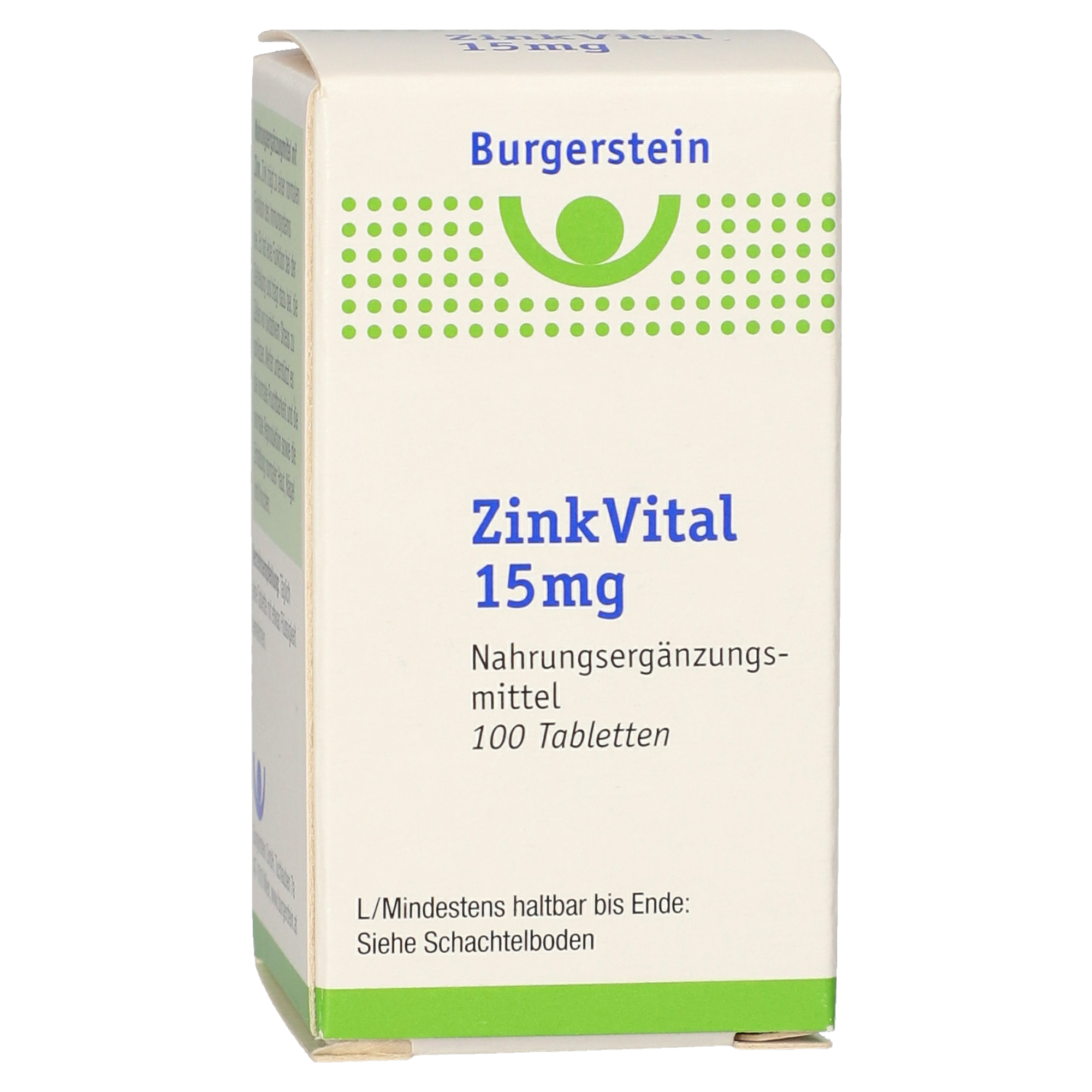 Burgerstein Zinkvital 15 mg Tabletten