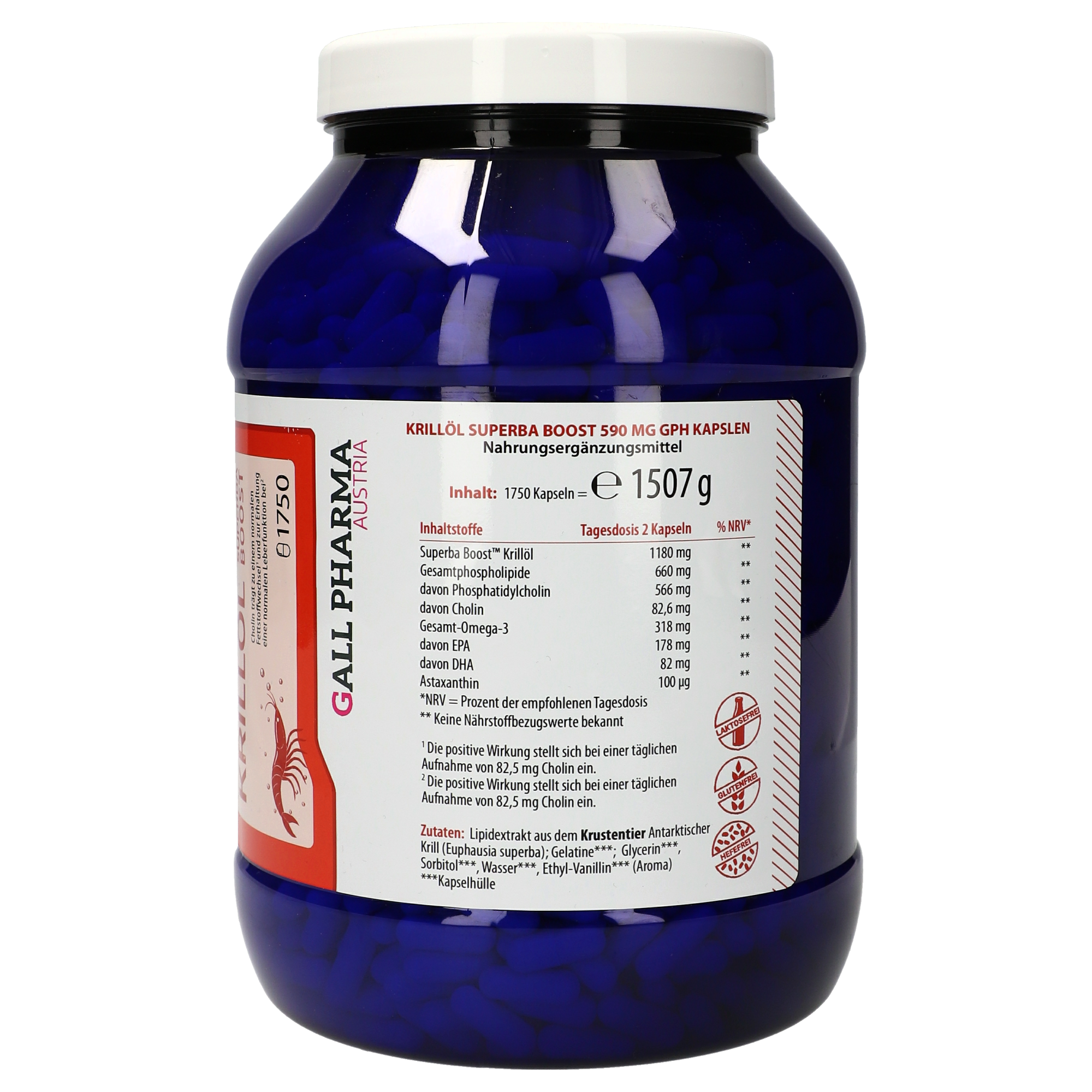 Krillöl Superba Boost 590 mg GPH Kapseln