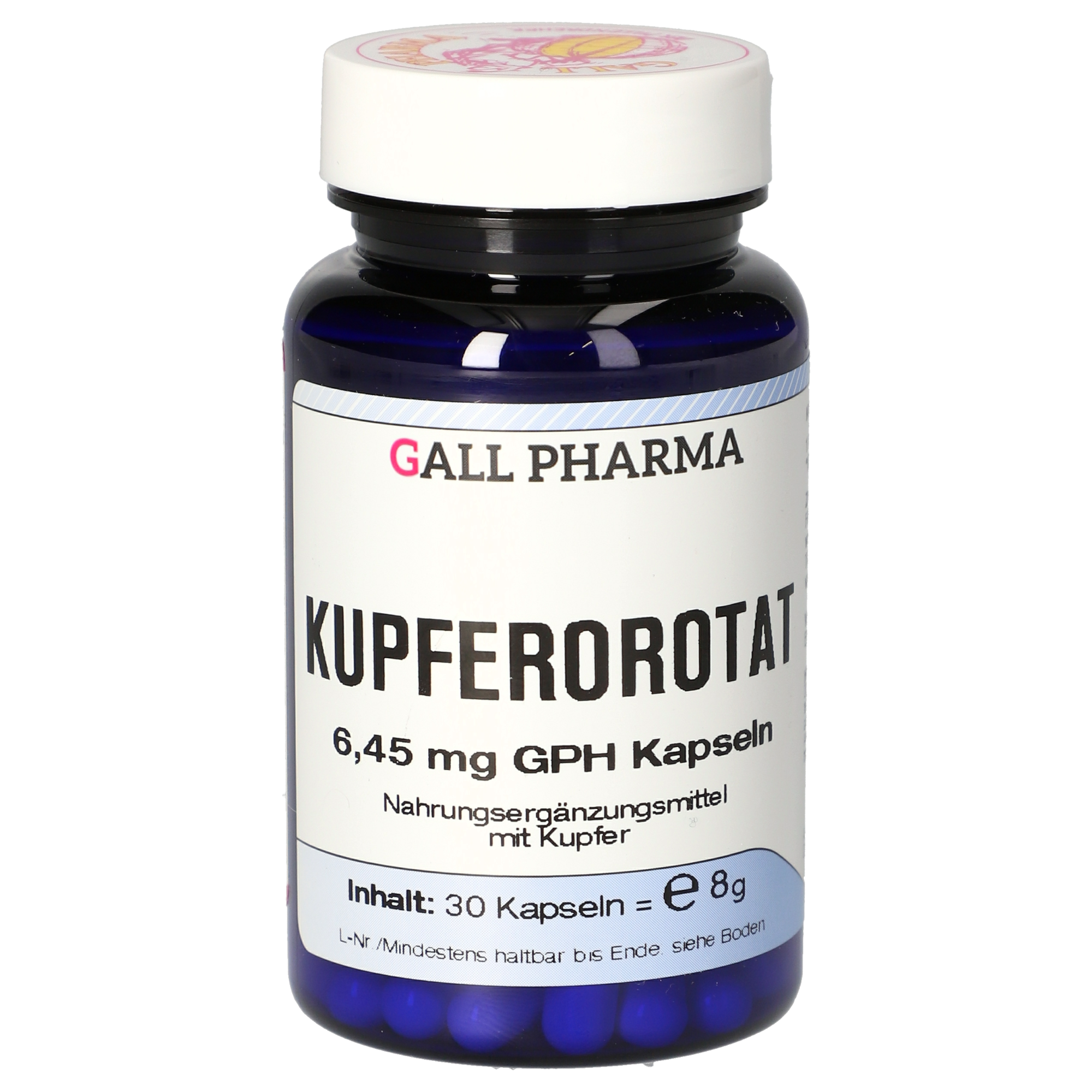 Kupferorotat 6,45 mg GPH Kapseln