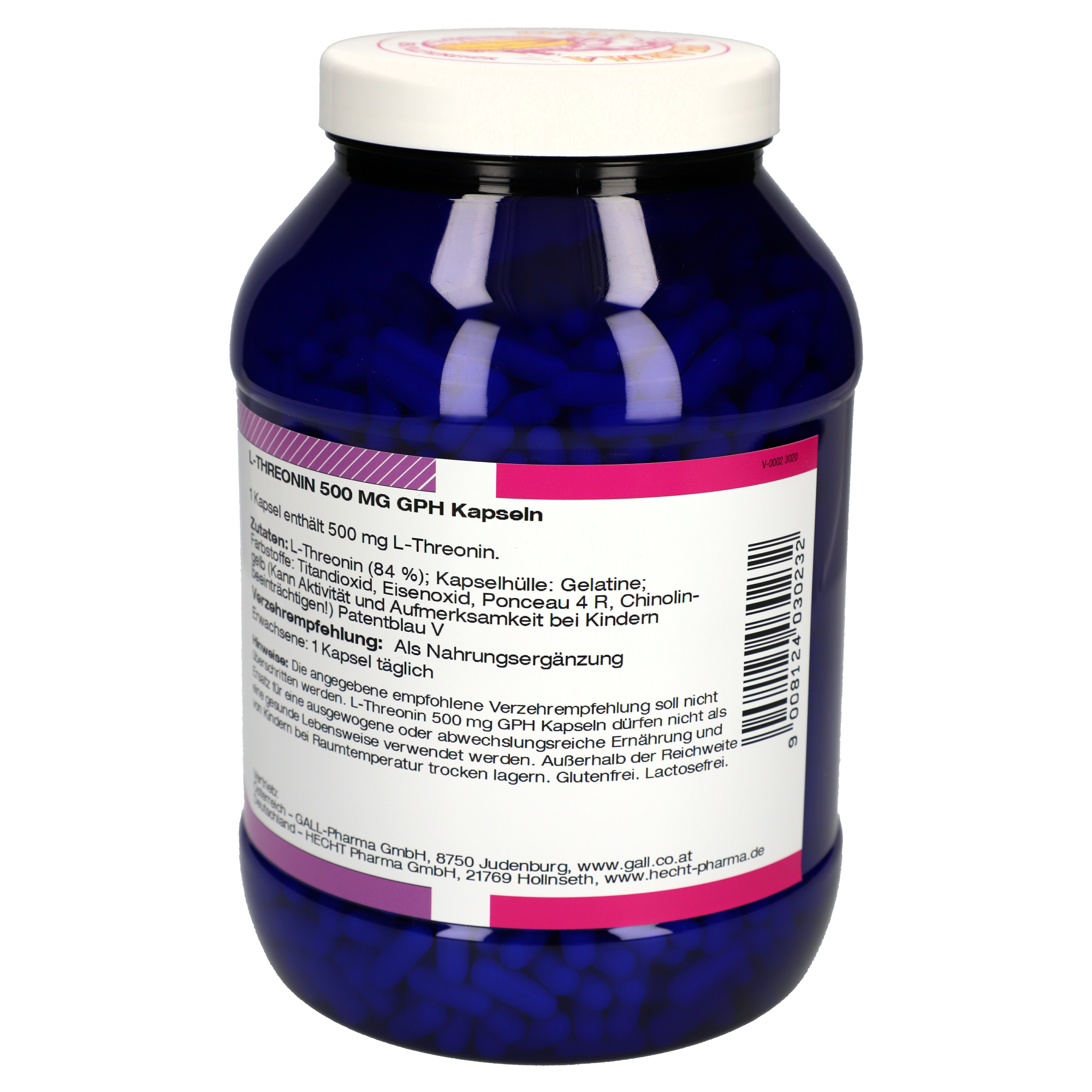 L-Threonin 500 mg GPH Kapseln