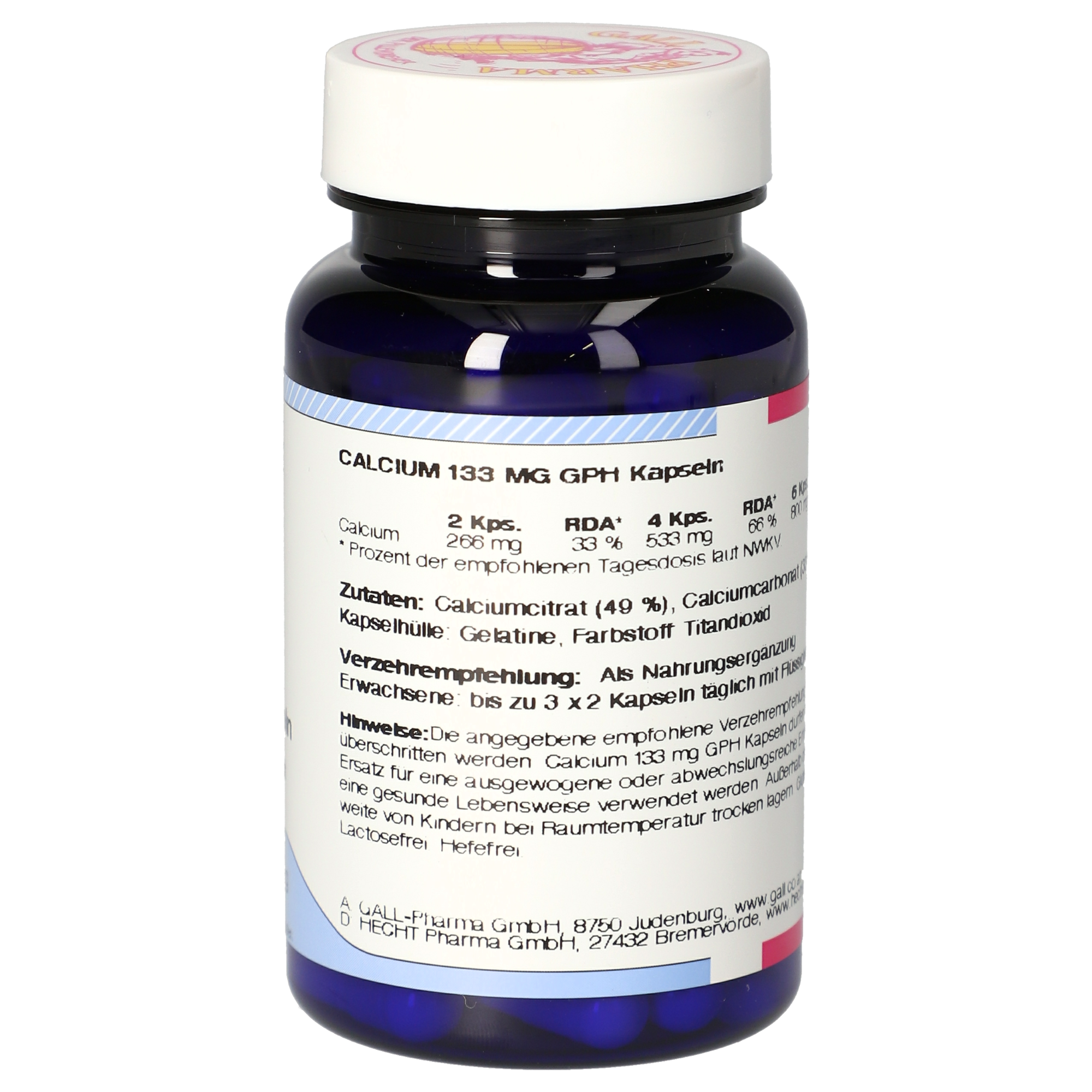Calcium 133 mg GPH Kapseln