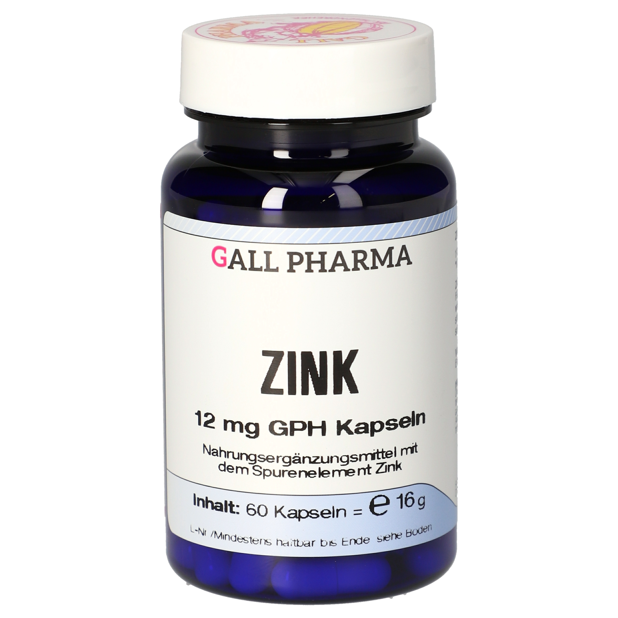 Zink 12 mg GPH Kapseln