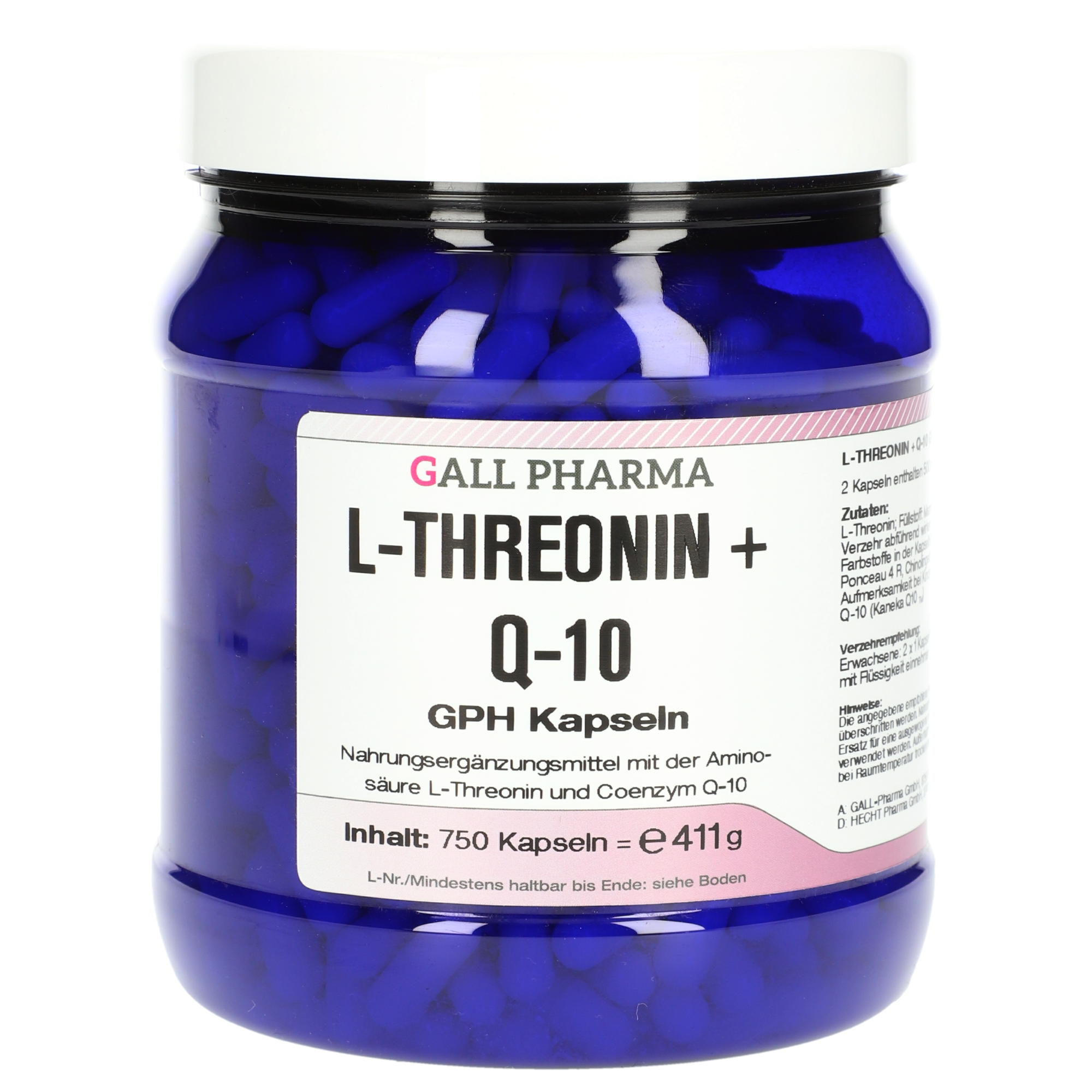 L-Threonin + Q-10 GPH Kapseln