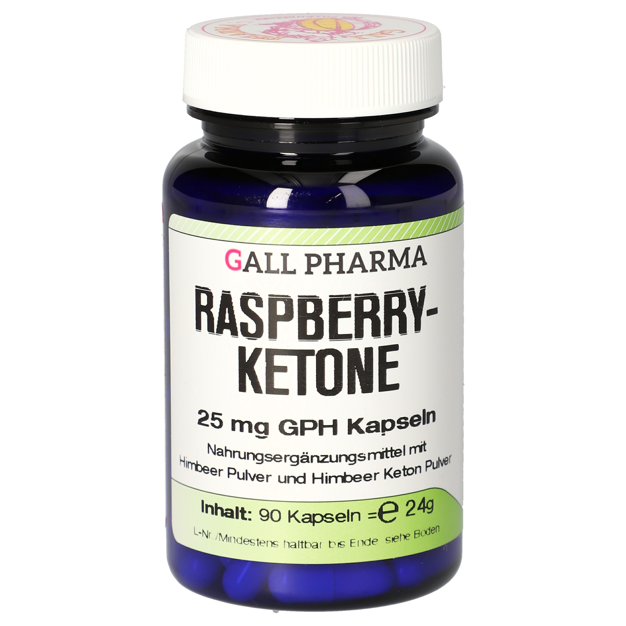 Raspberryketone 25 mg GPH Kapseln