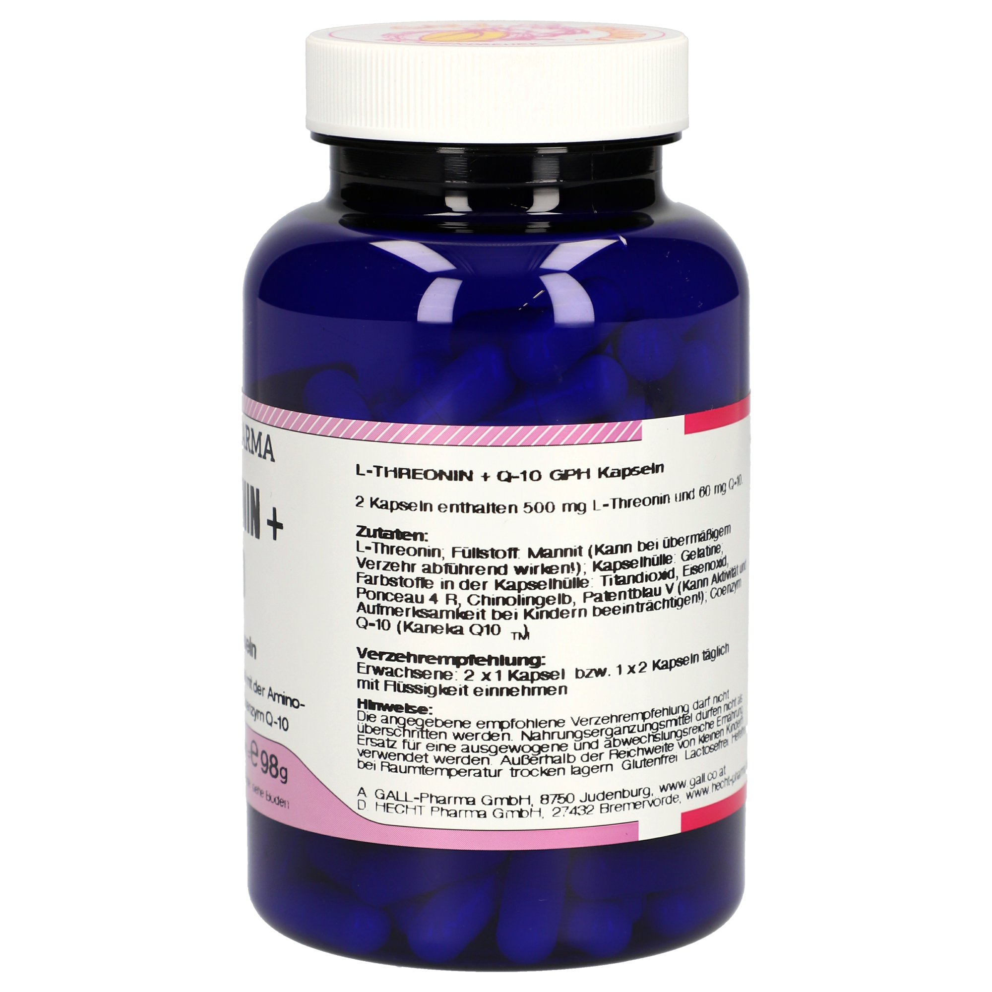 L-Threonin + Q-10 GPH Kapseln