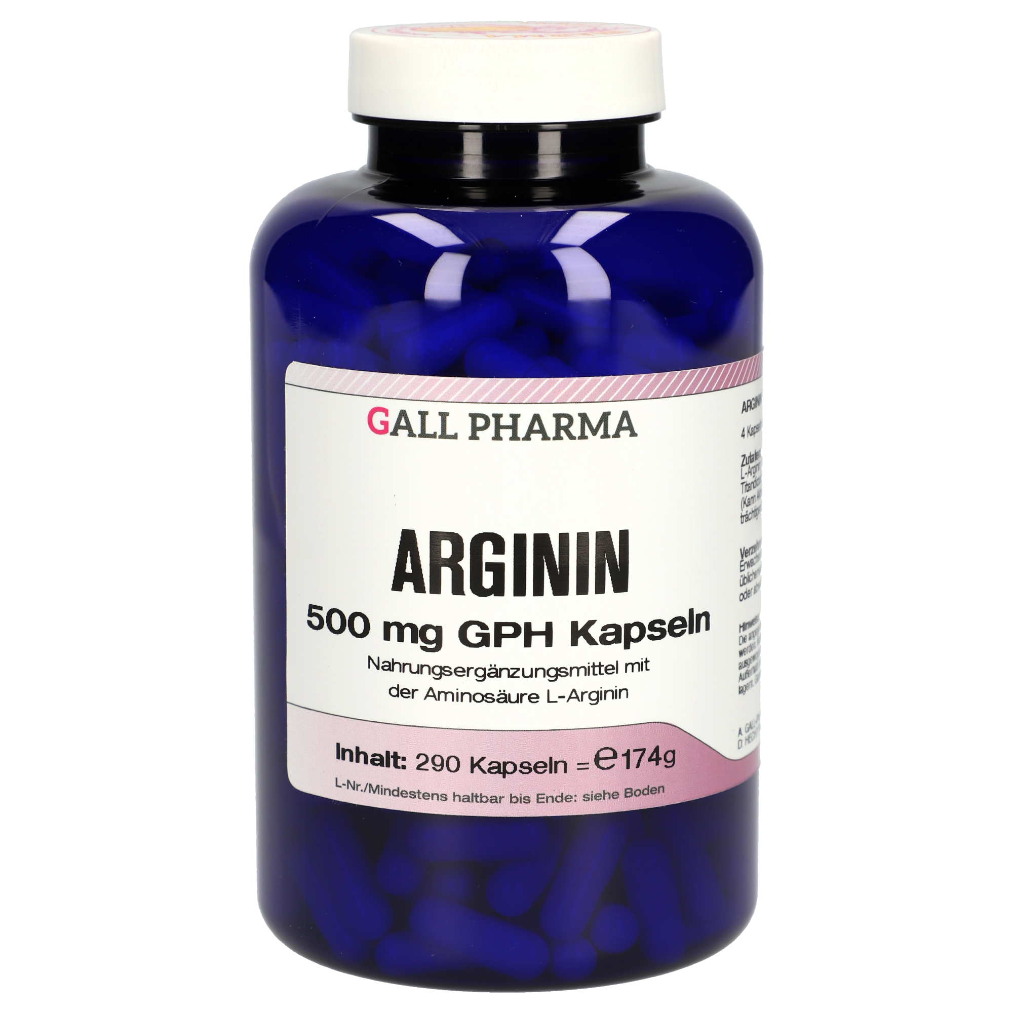 Arginin 500 mg GPH Kapseln