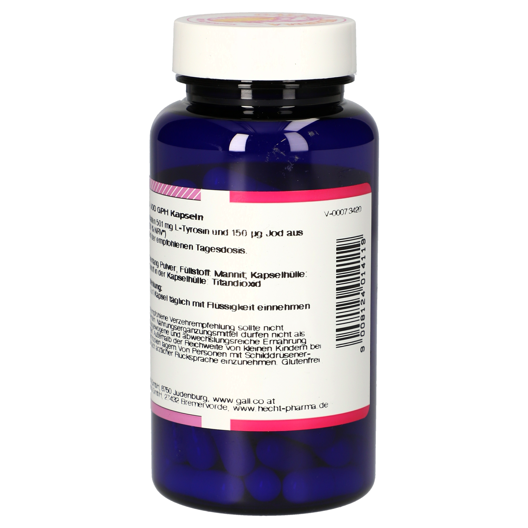 L-Tyrosin + Jod GPH Kapseln