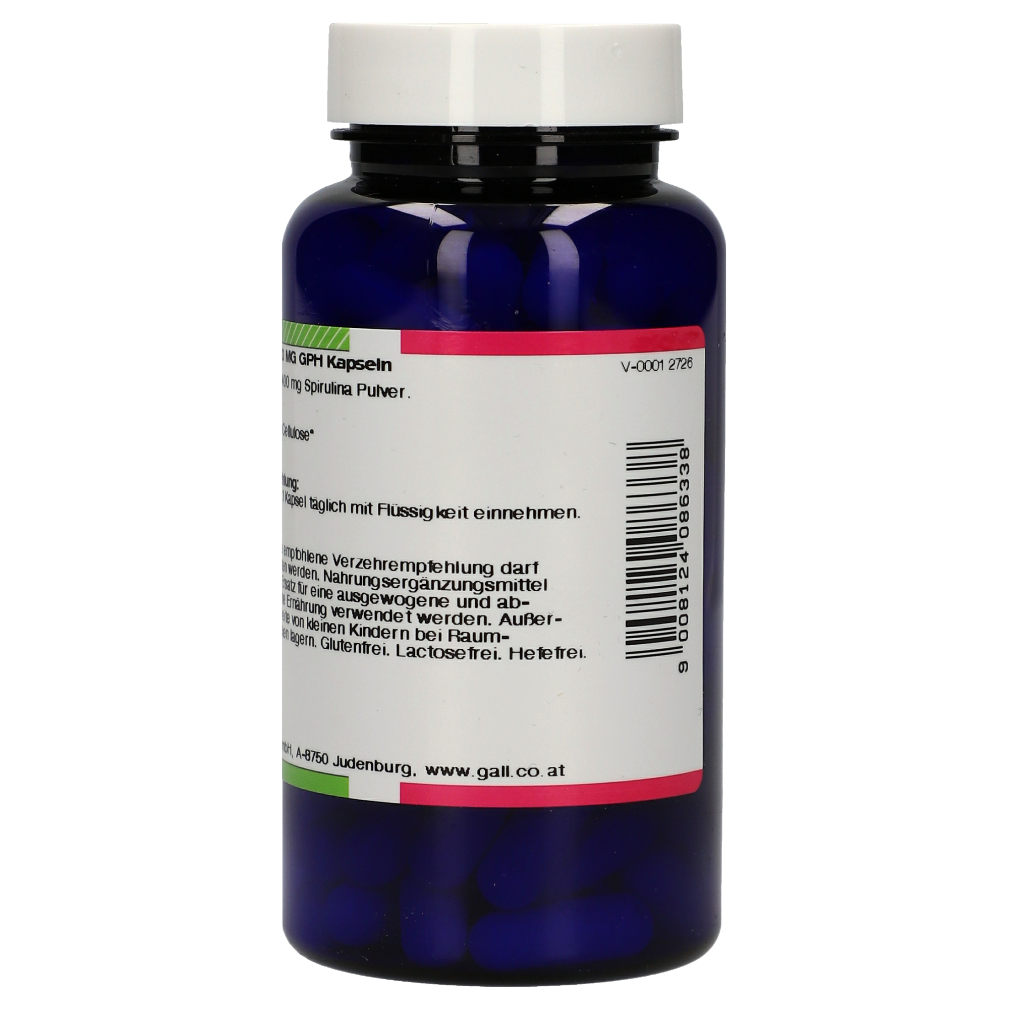 Spirulina 400 mg GPH Kapseln