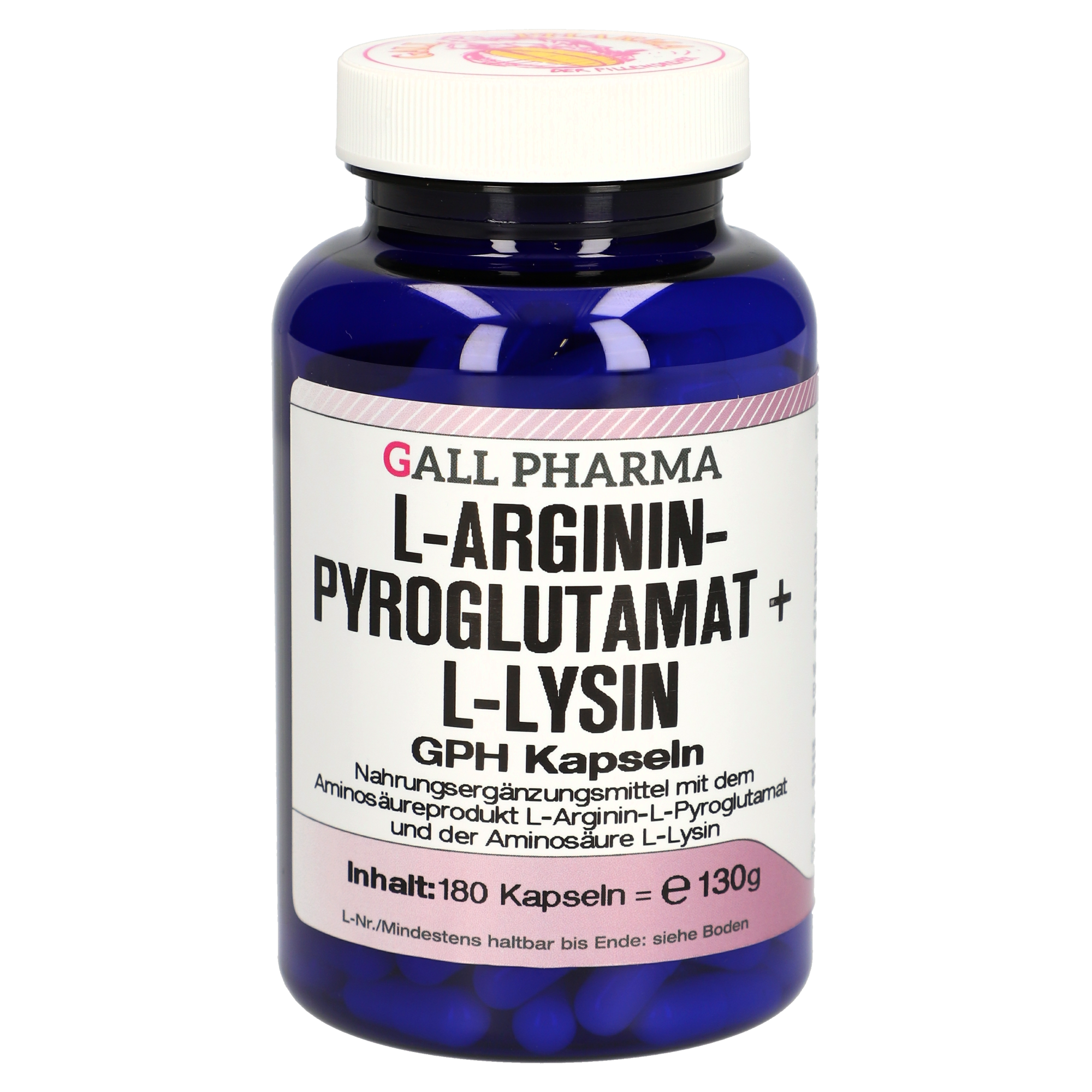 L-Argininpyroglutamat + L-Lysin 1:1 GPH Kapseln