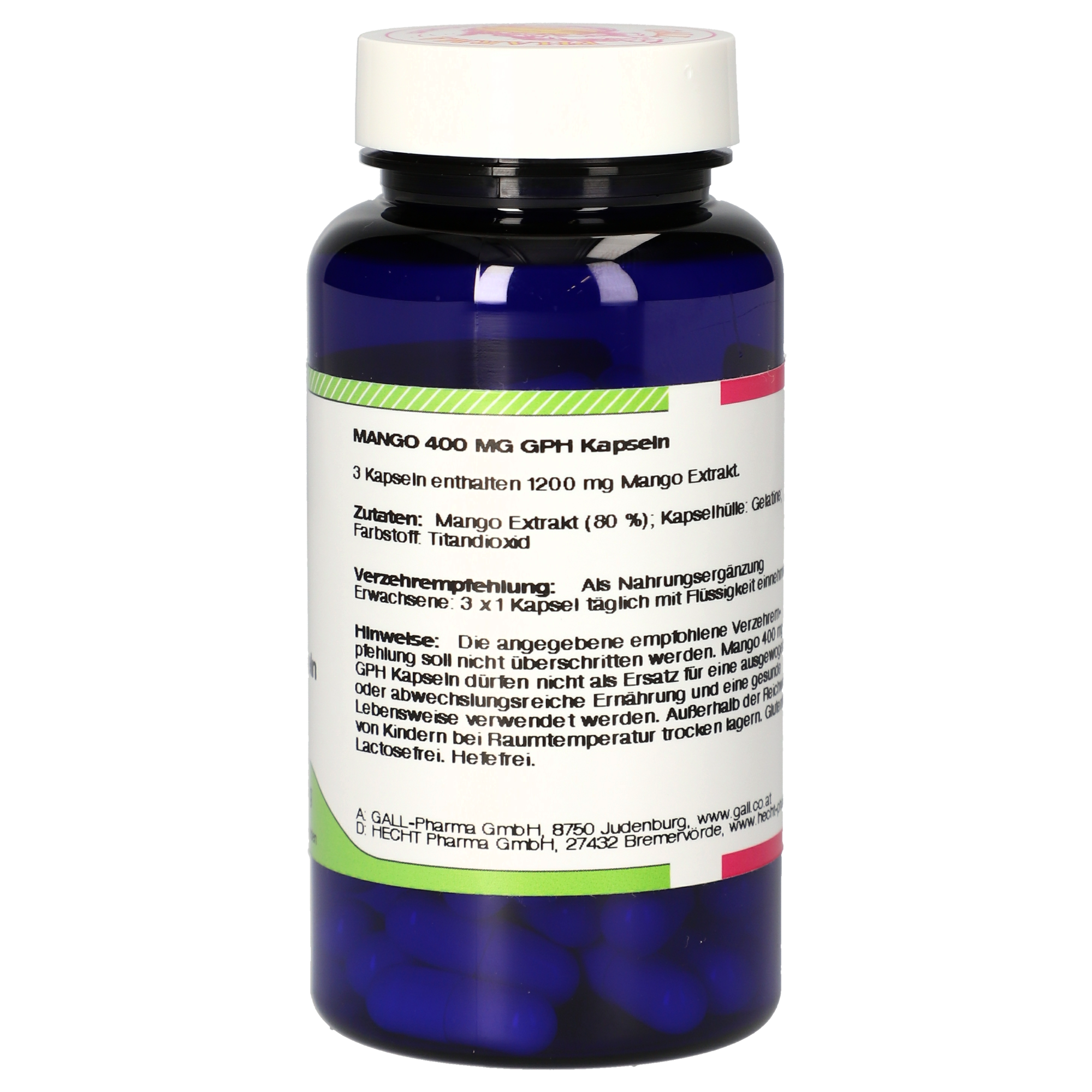 Mango 400 mg GPH Kapseln