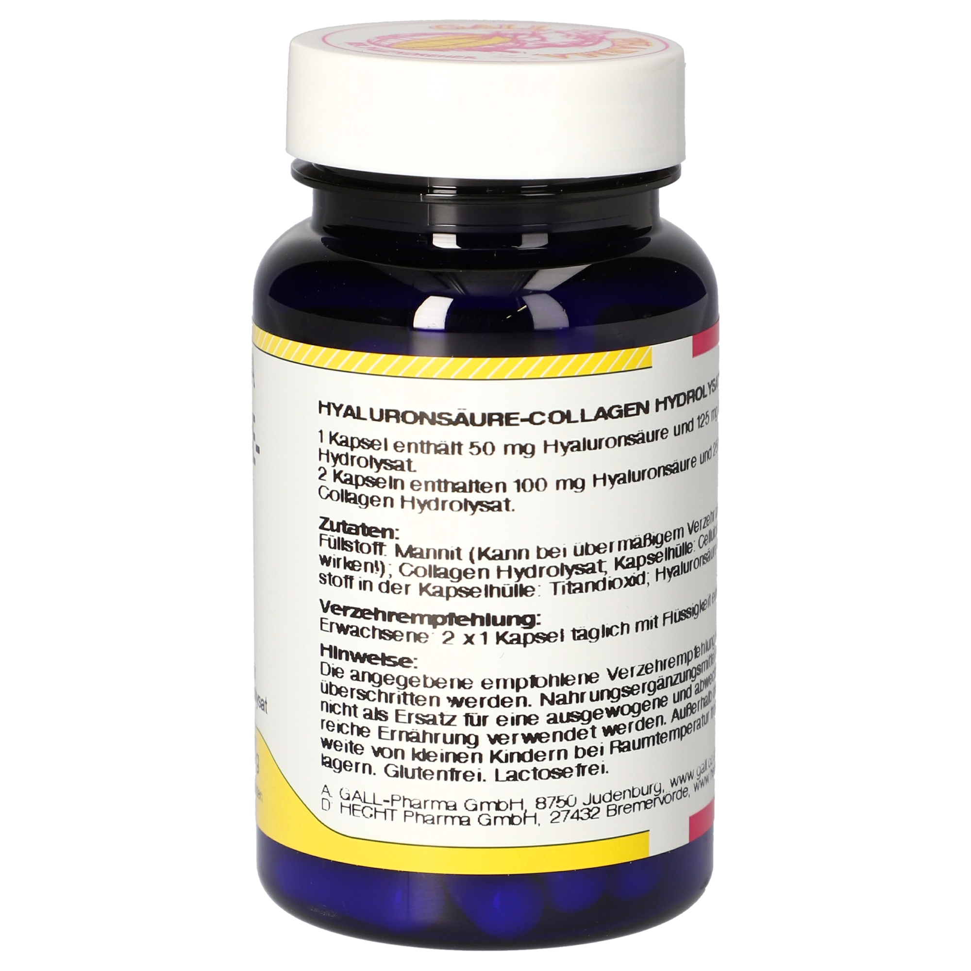 Hyaluronsäure-Collagen Hydrolysat GPH Kapseln