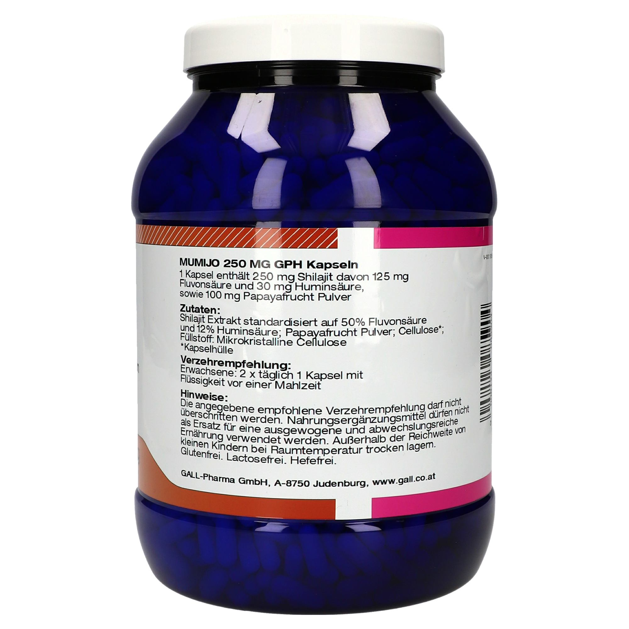 Mumijo 250 mg GPH Kapseln