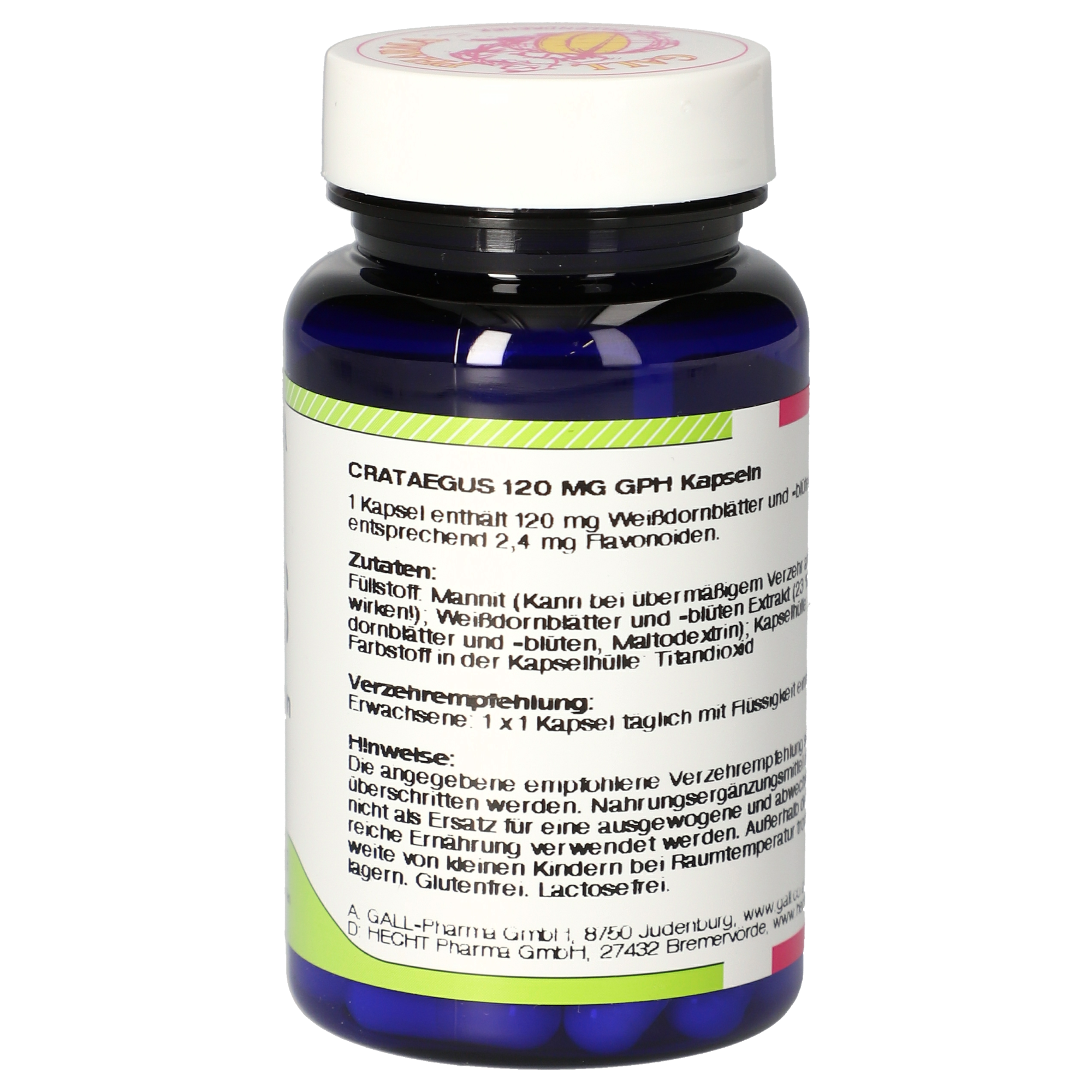 Crataegus 120 mg GPH Kapseln