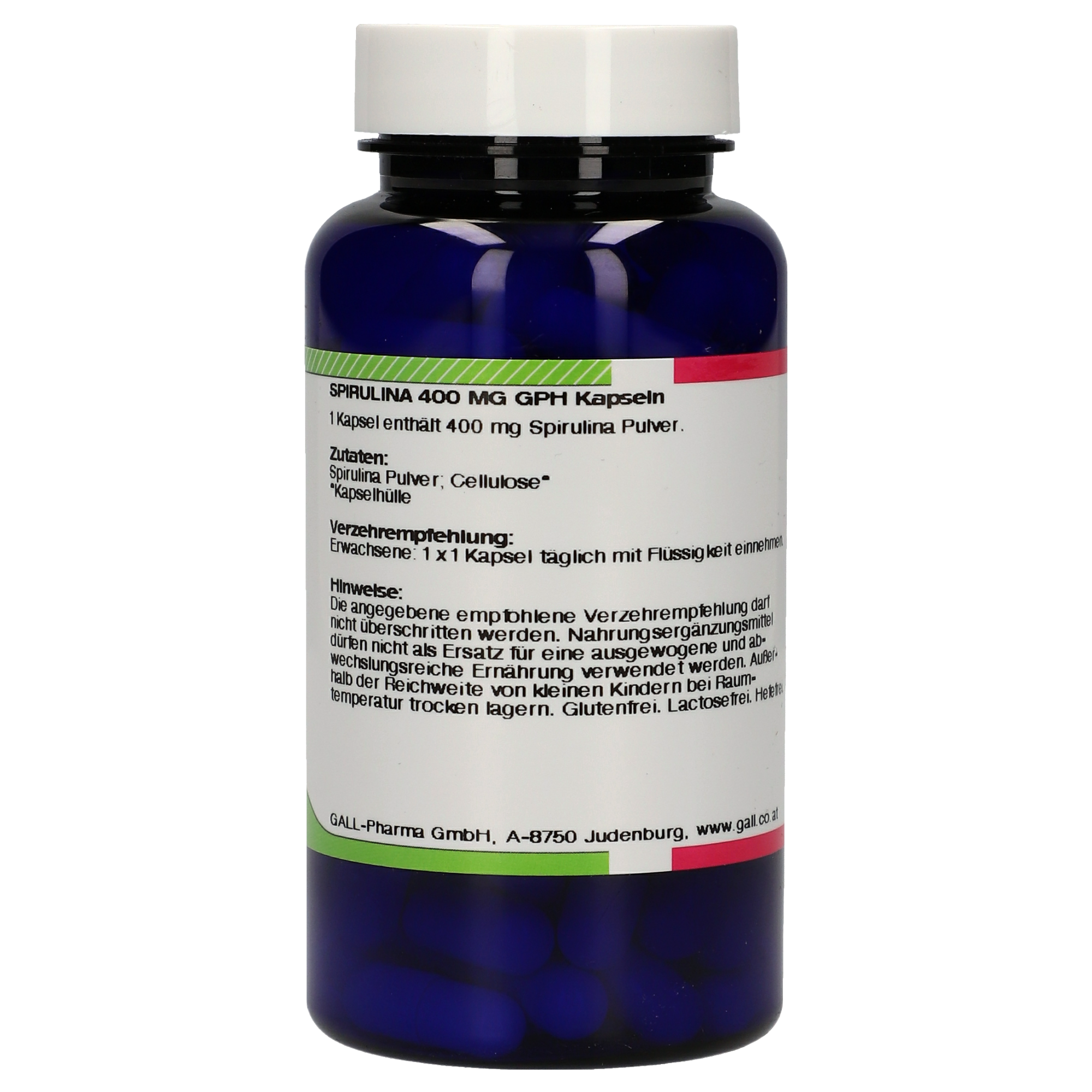 Spirulina 400 mg GPH Kapseln