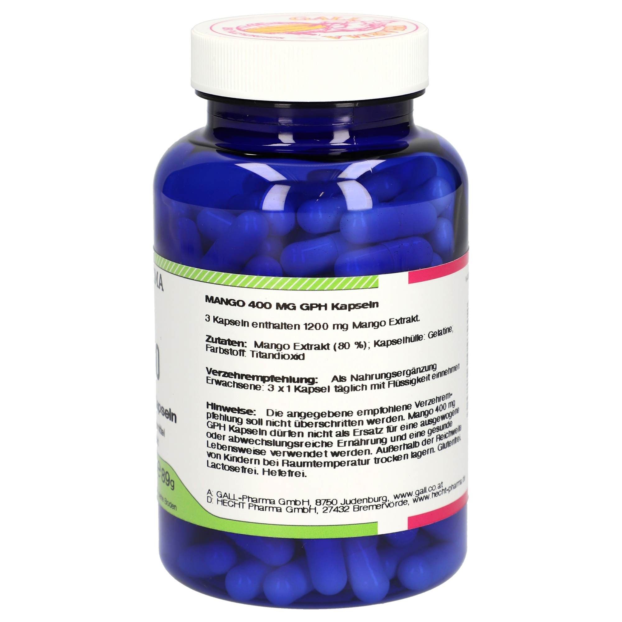 Mango 400 mg GPH Capsules