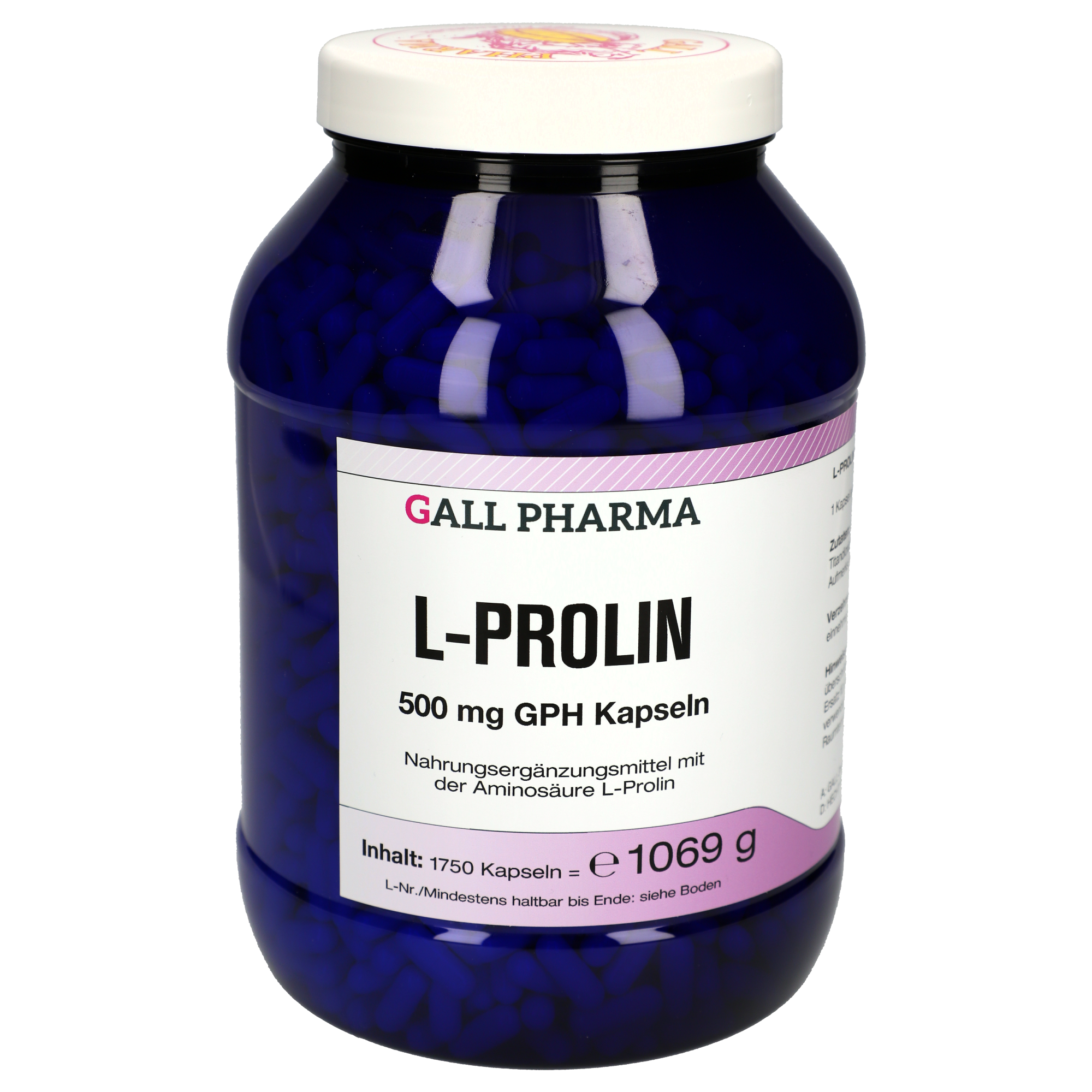 L-Prolin 500 mg GPH Kapseln