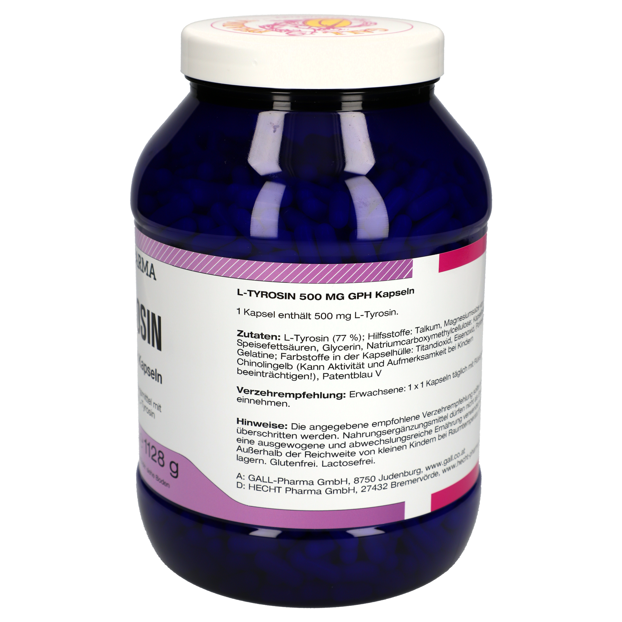 L-Tyrosin 500 mg GPH Kapseln