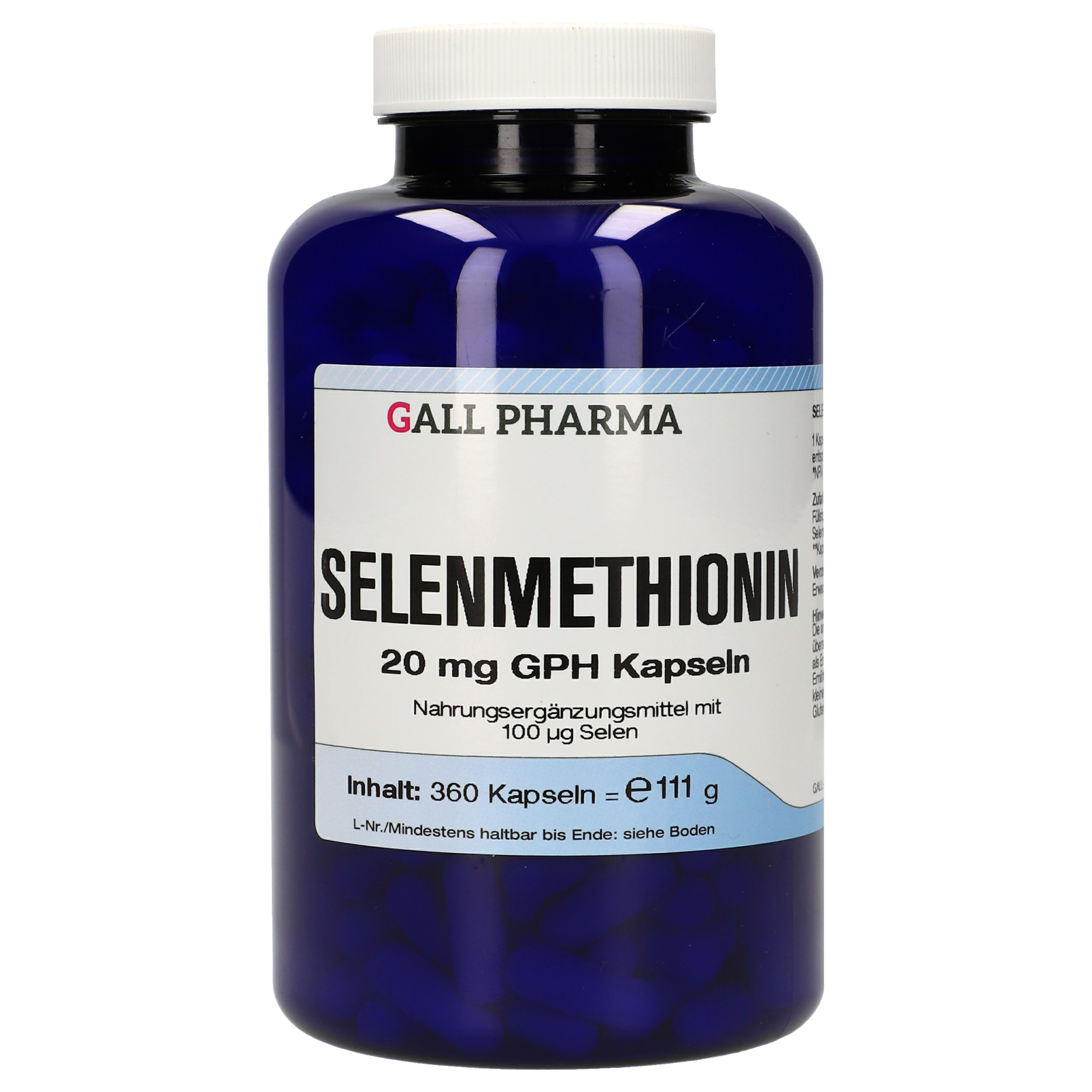 Selenmethionin 20 mg GPH Kapseln