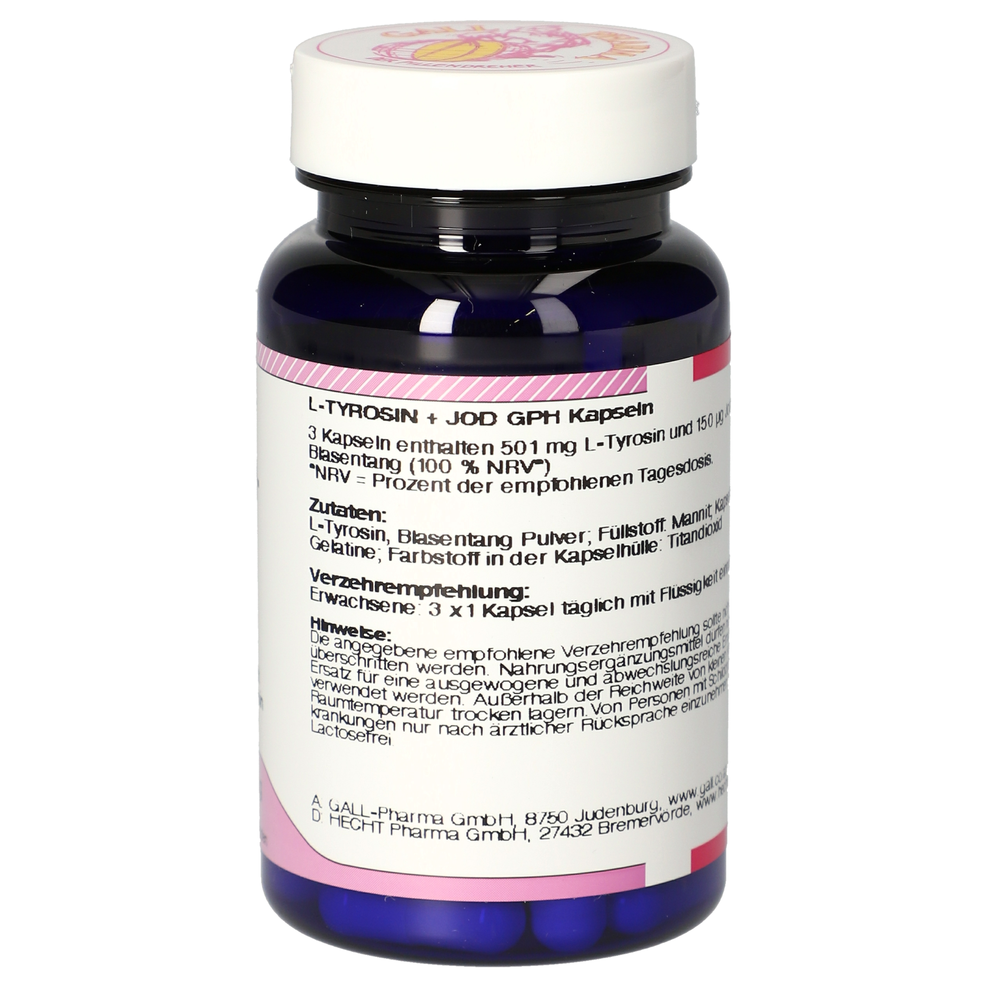 L-Tyrosin + Jod GPH Kapseln